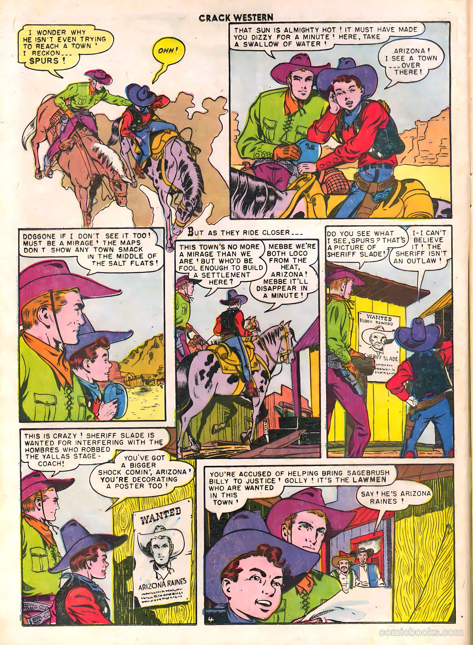 Crack Western #68 (1950) — page 6 of 36