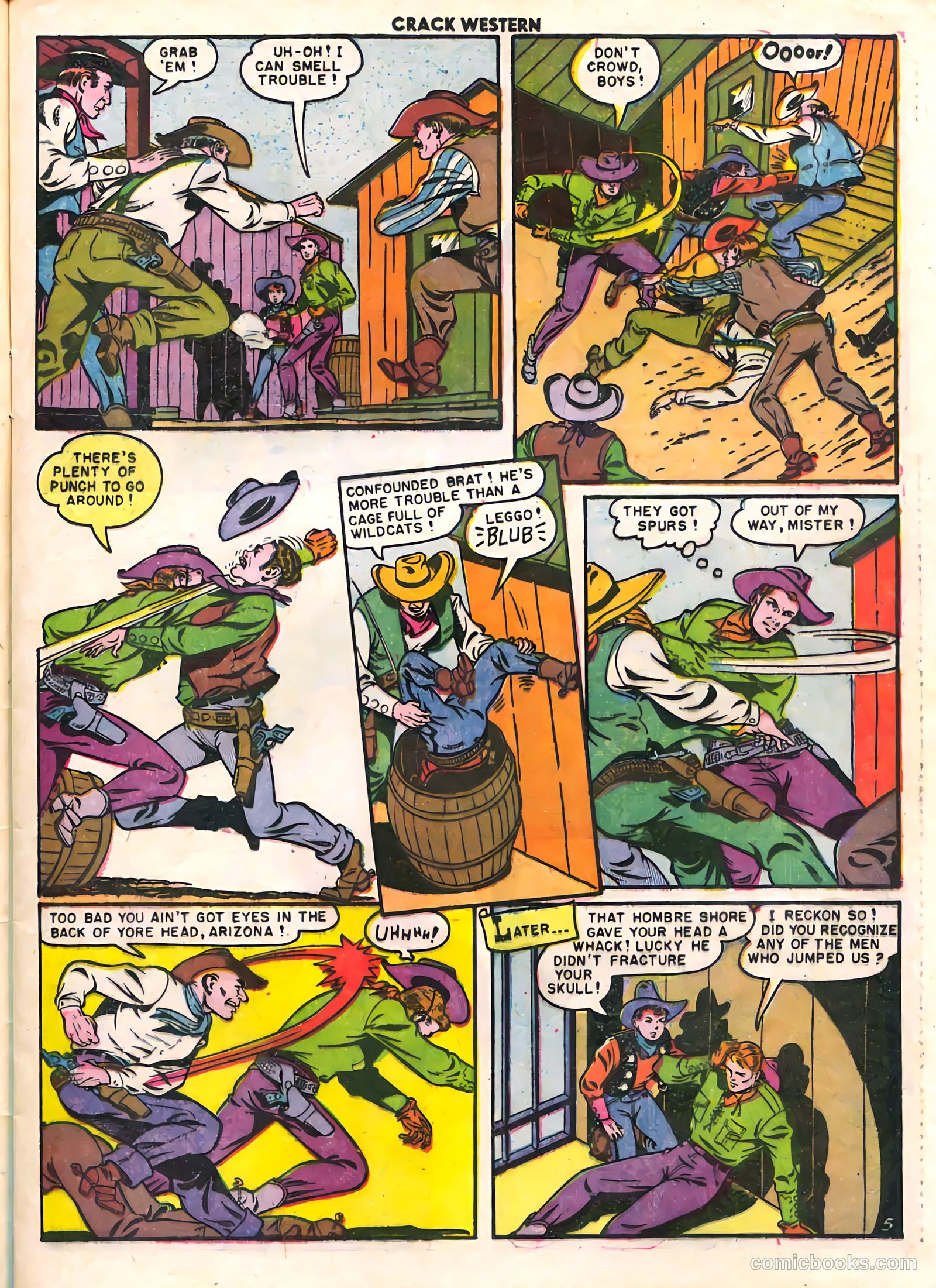 Crack Western #68 (1950) — page 7 of 36