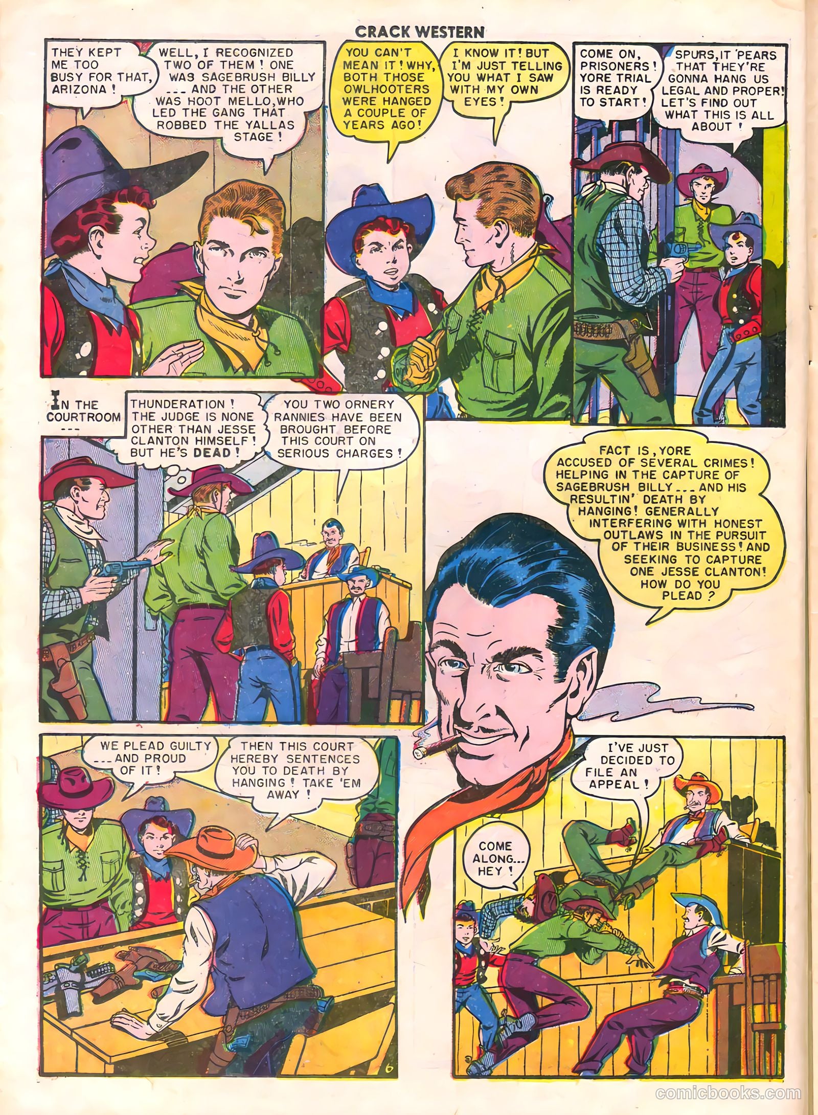 Crack Western #68 (1950) — page 8 of 36