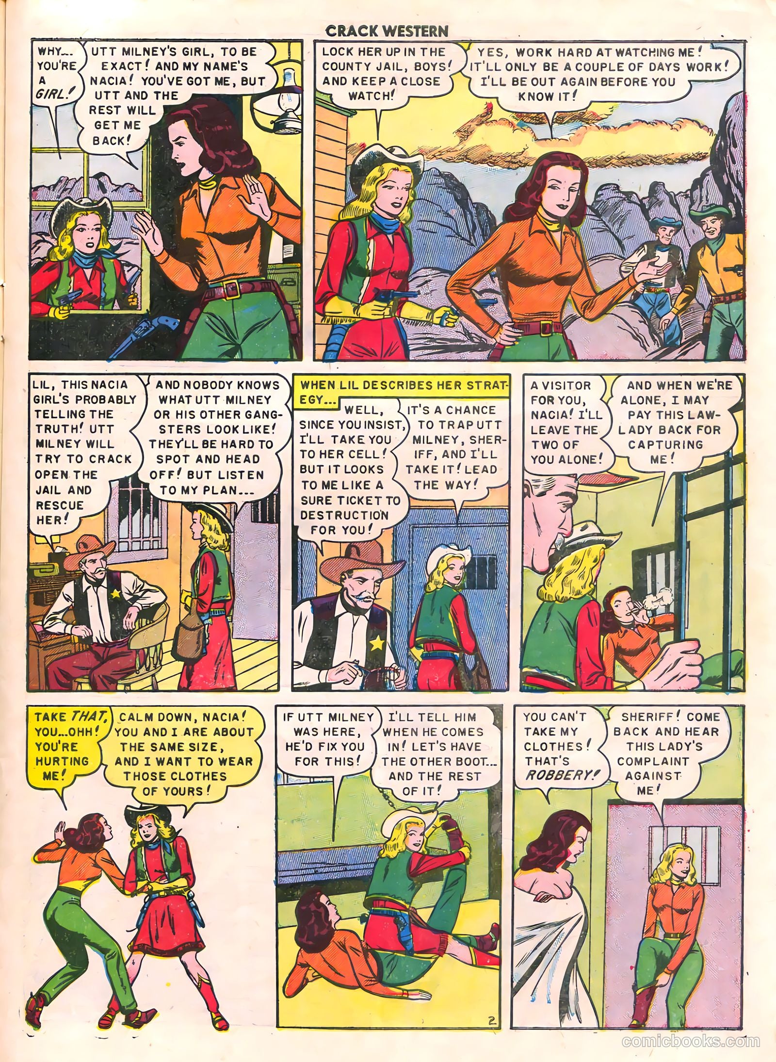 Crack Western #68 (1950) — page 13 of 36