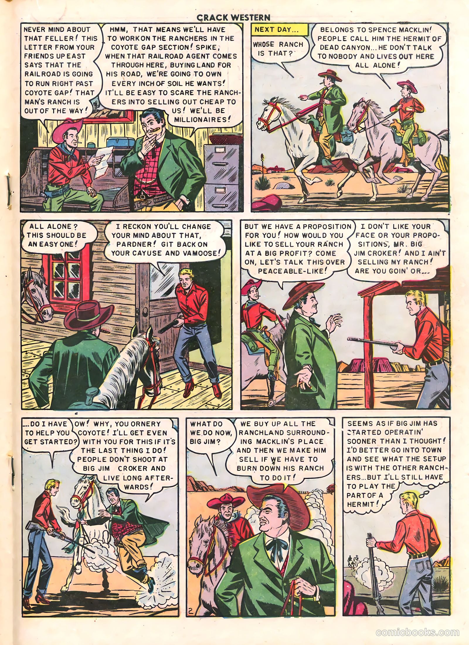 Crack Western #68 (1950) — page 19 of 36