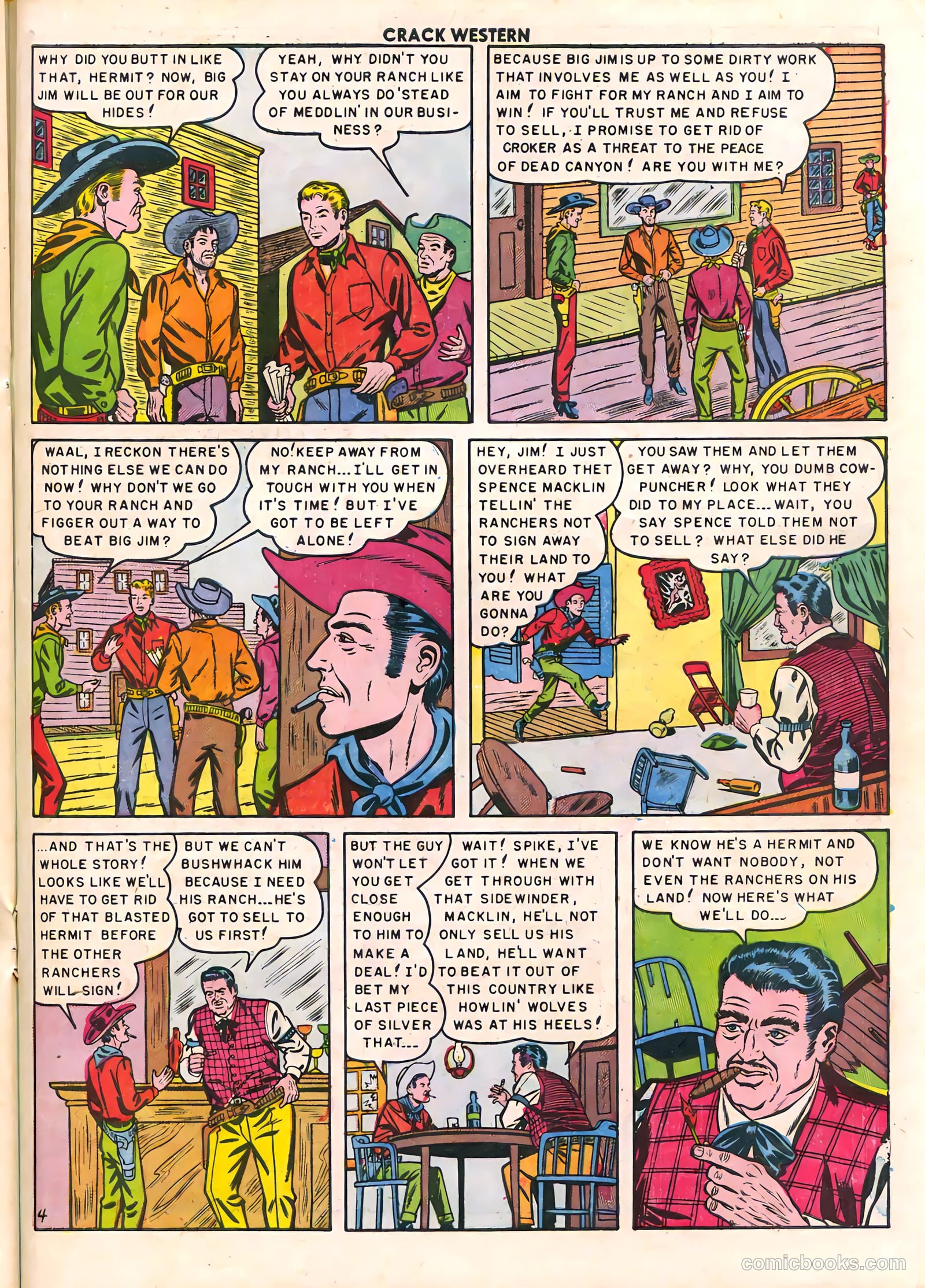 Crack Western #68 (1950) — page 21 of 36