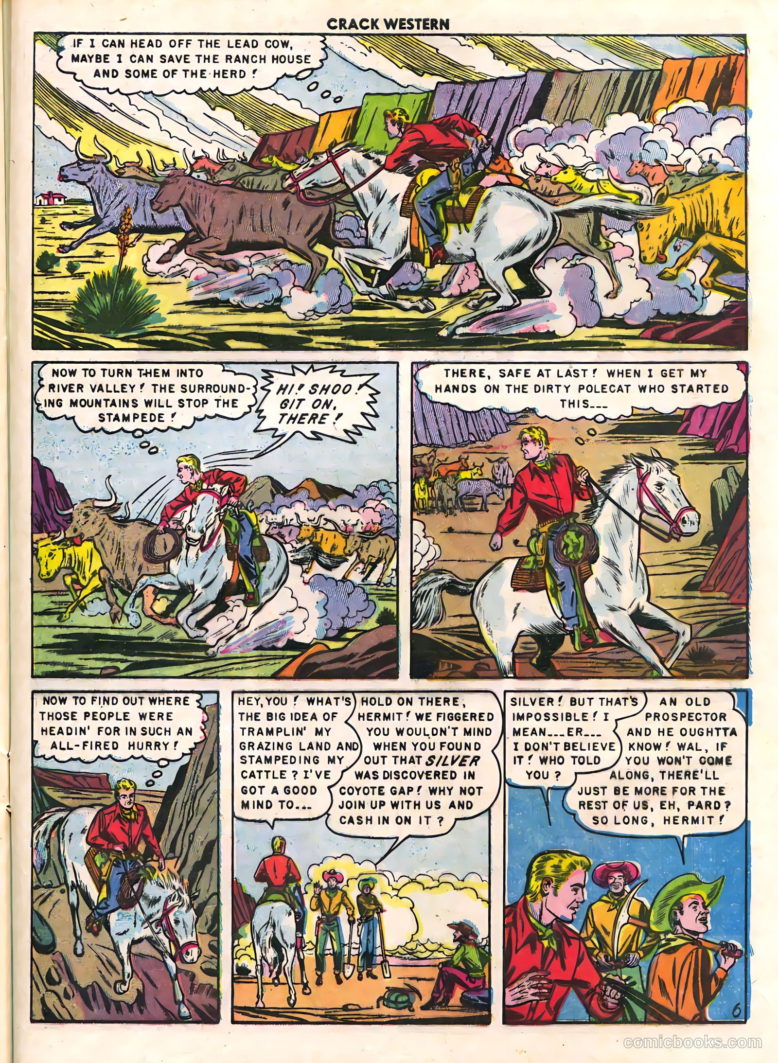 Crack Western #68 (1950) — page 23 of 36