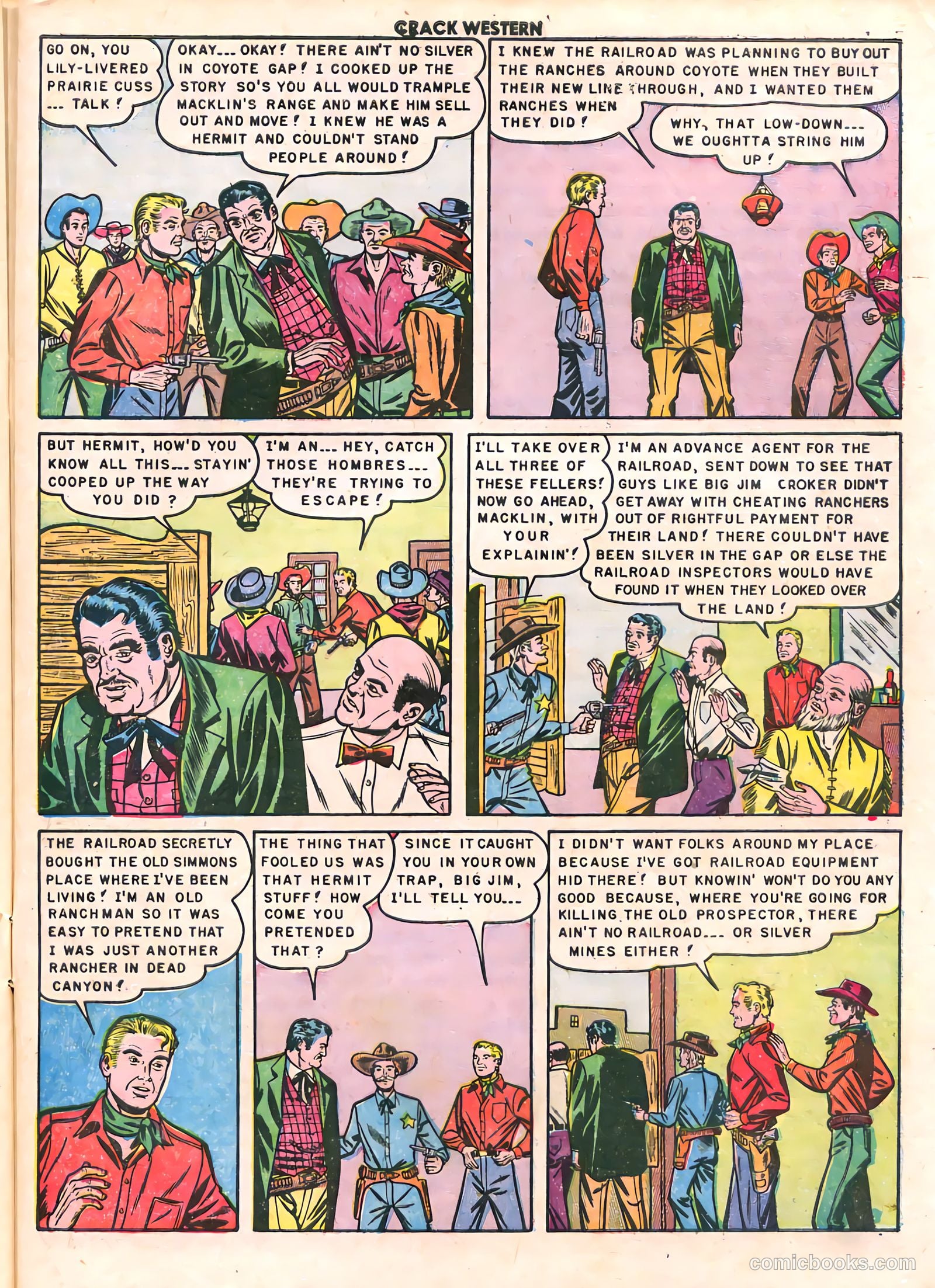 Crack Western #68 (1950) — page 25 of 36