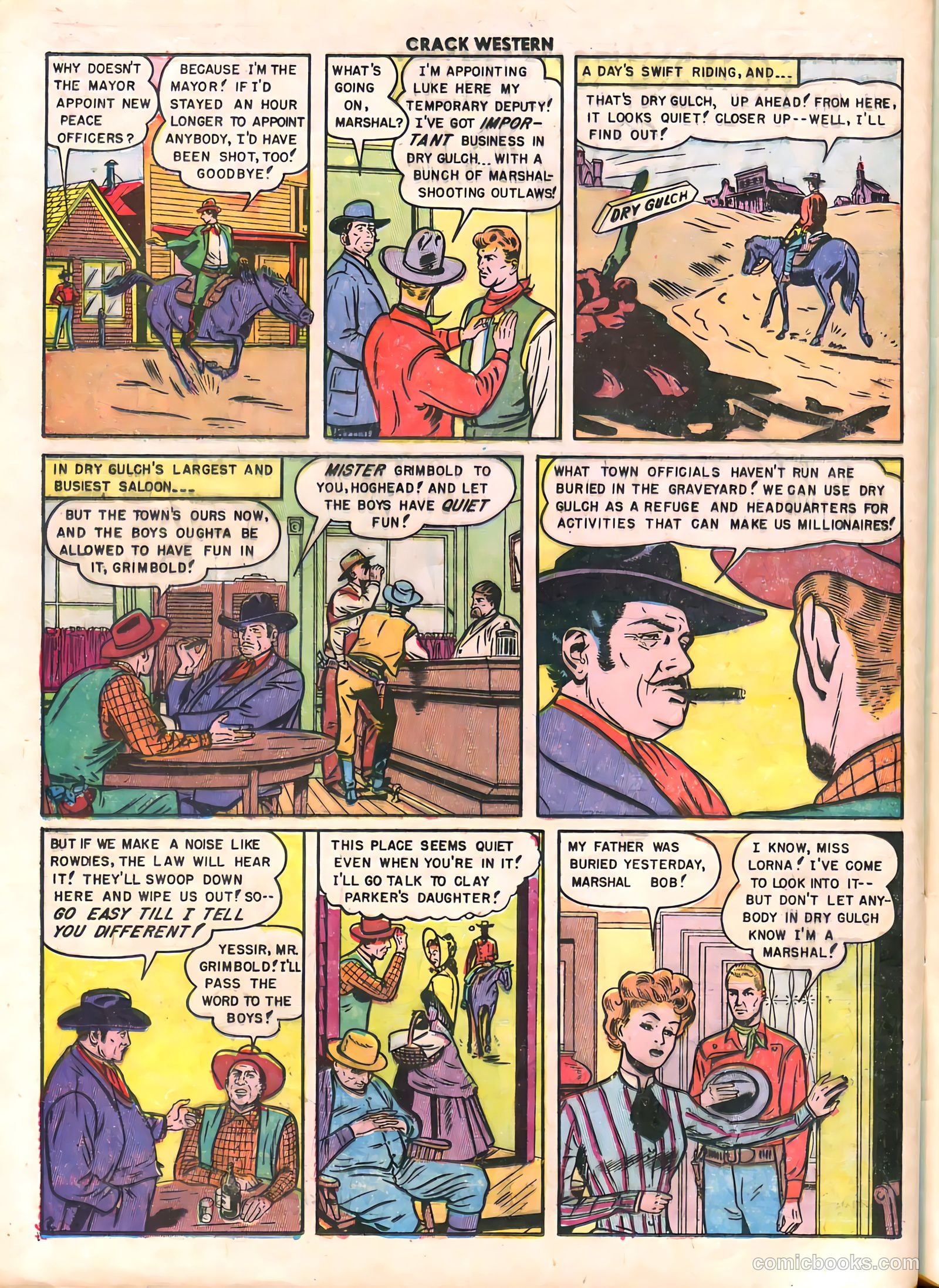Crack Western #68 (1950) — page 28 of 36