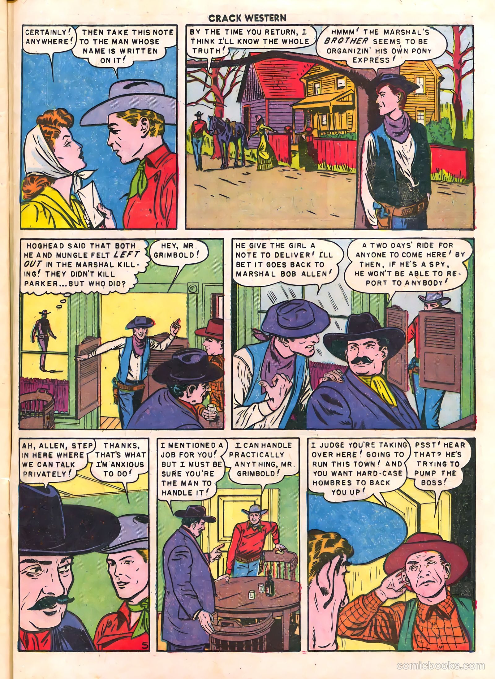 Crack Western #68 (1950) — page 31 of 36