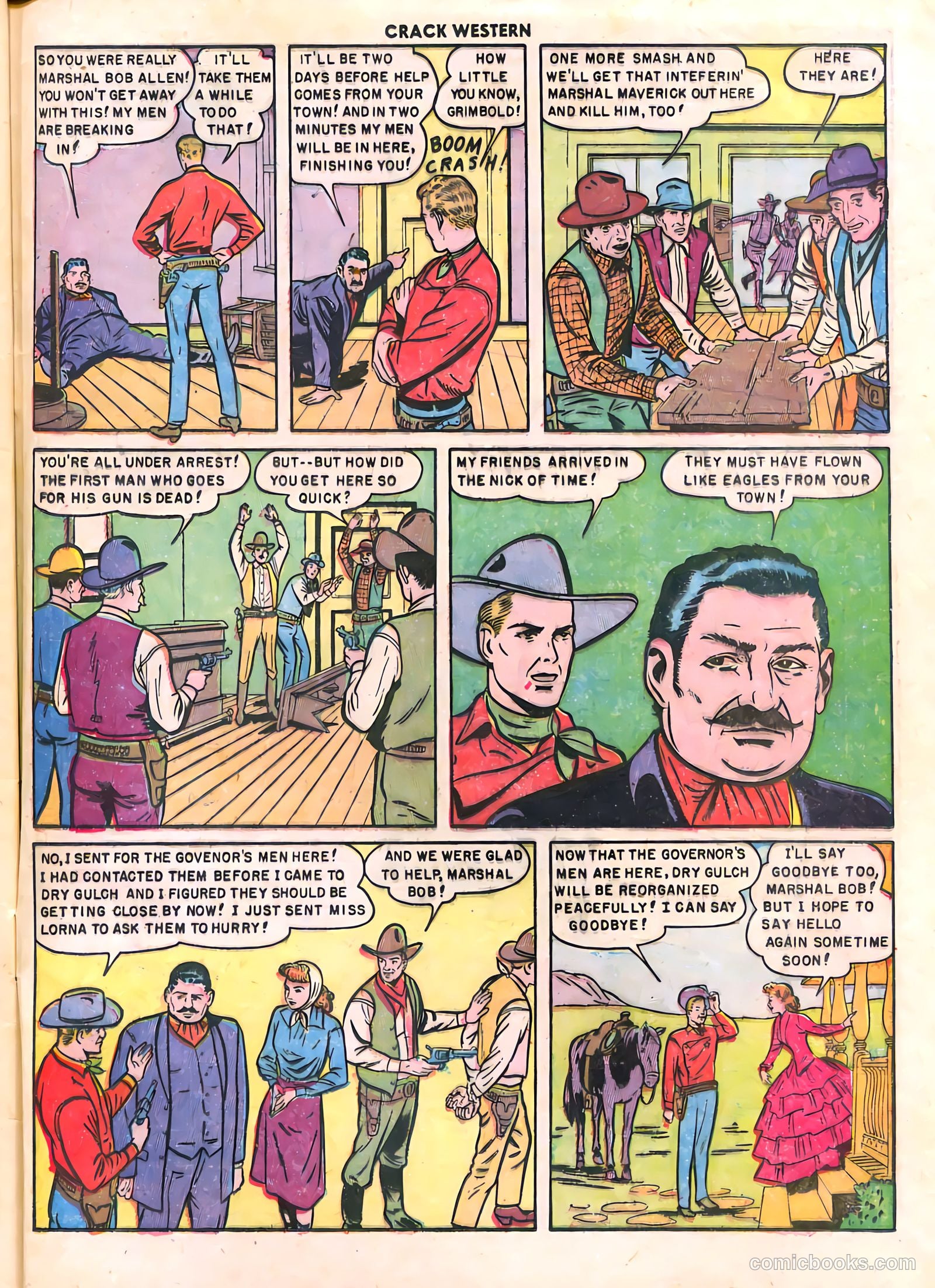 Crack Western #68 (1950) — page 33 of 36