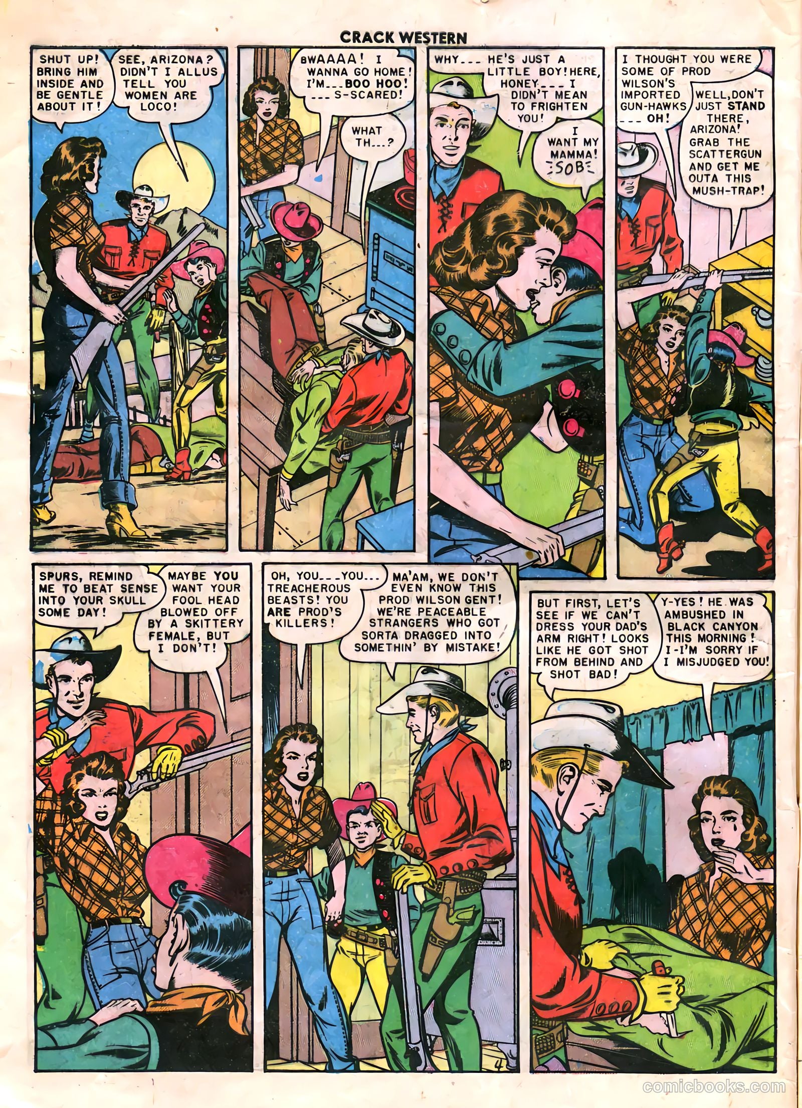 Crack Western #69 (1950) — page 6 of 52