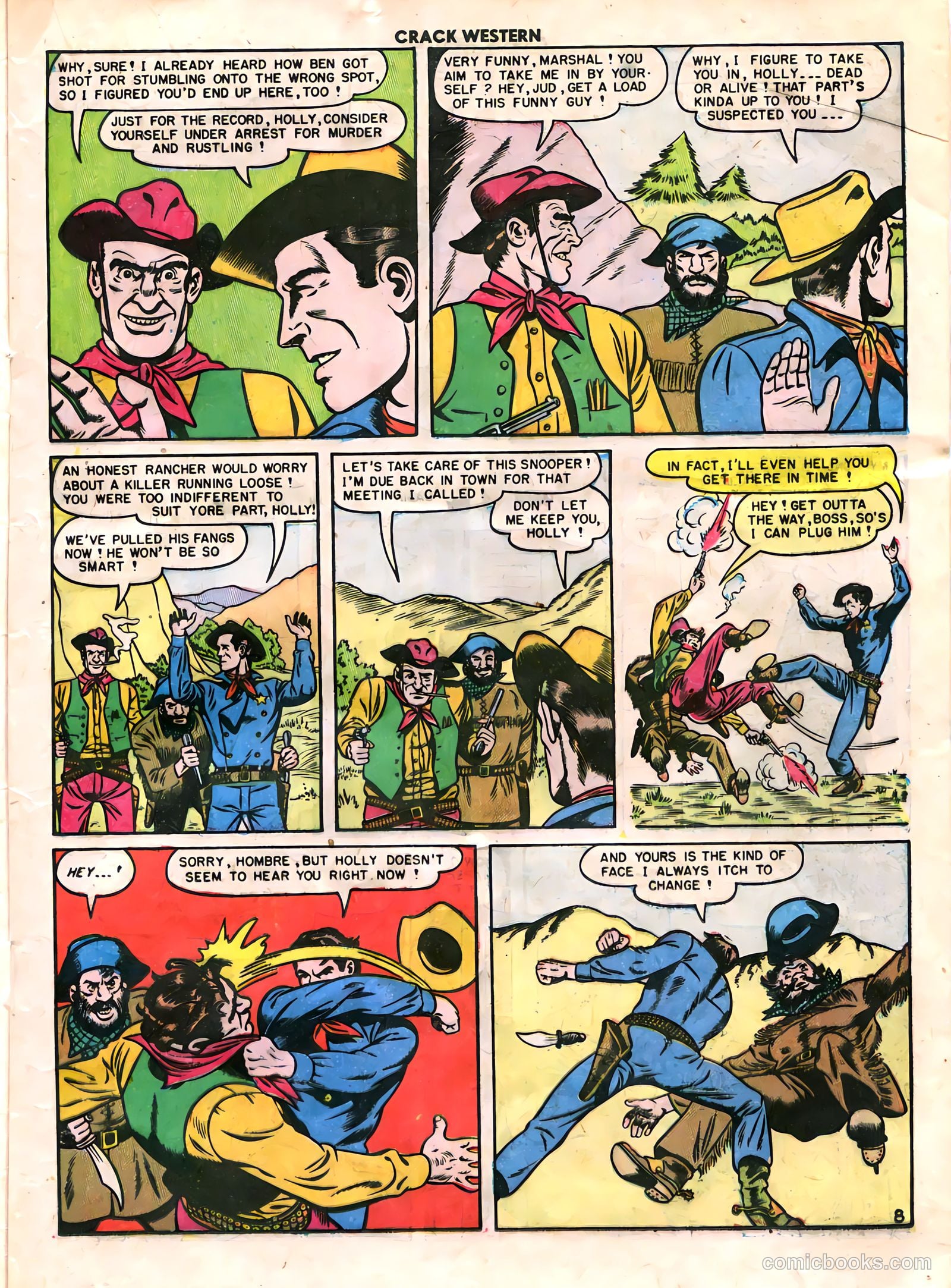 Crack Western #69 (1950) — page 23 of 52
