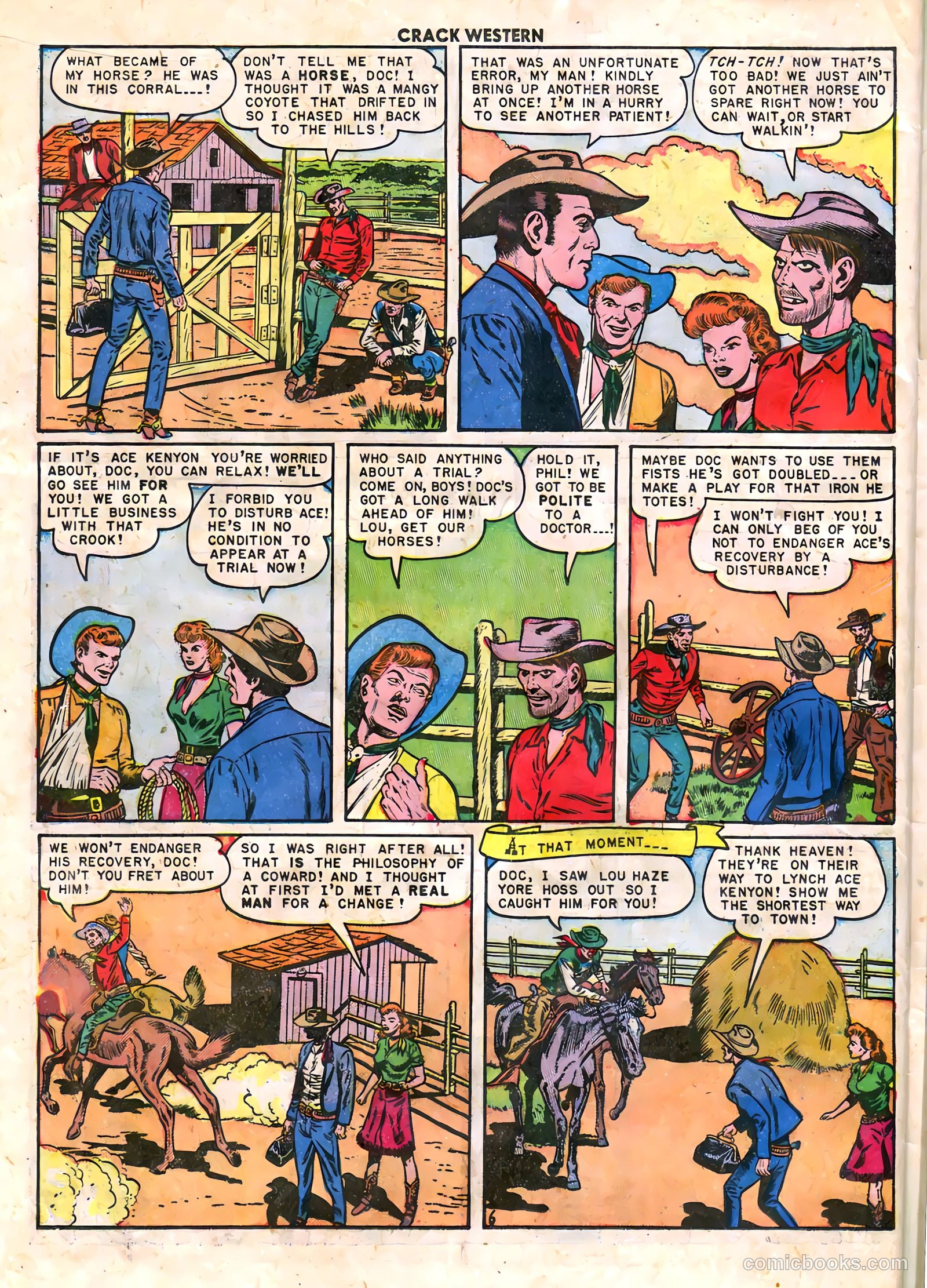 Crack Western #69 (1950) — page 38 of 52