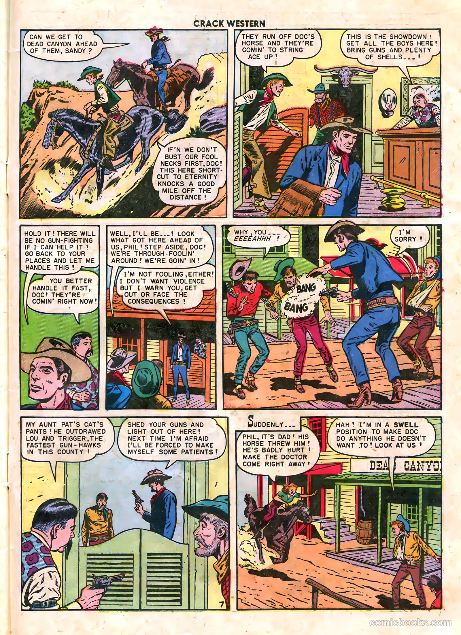 Crack Western #69 (1950) — page 39 of 52