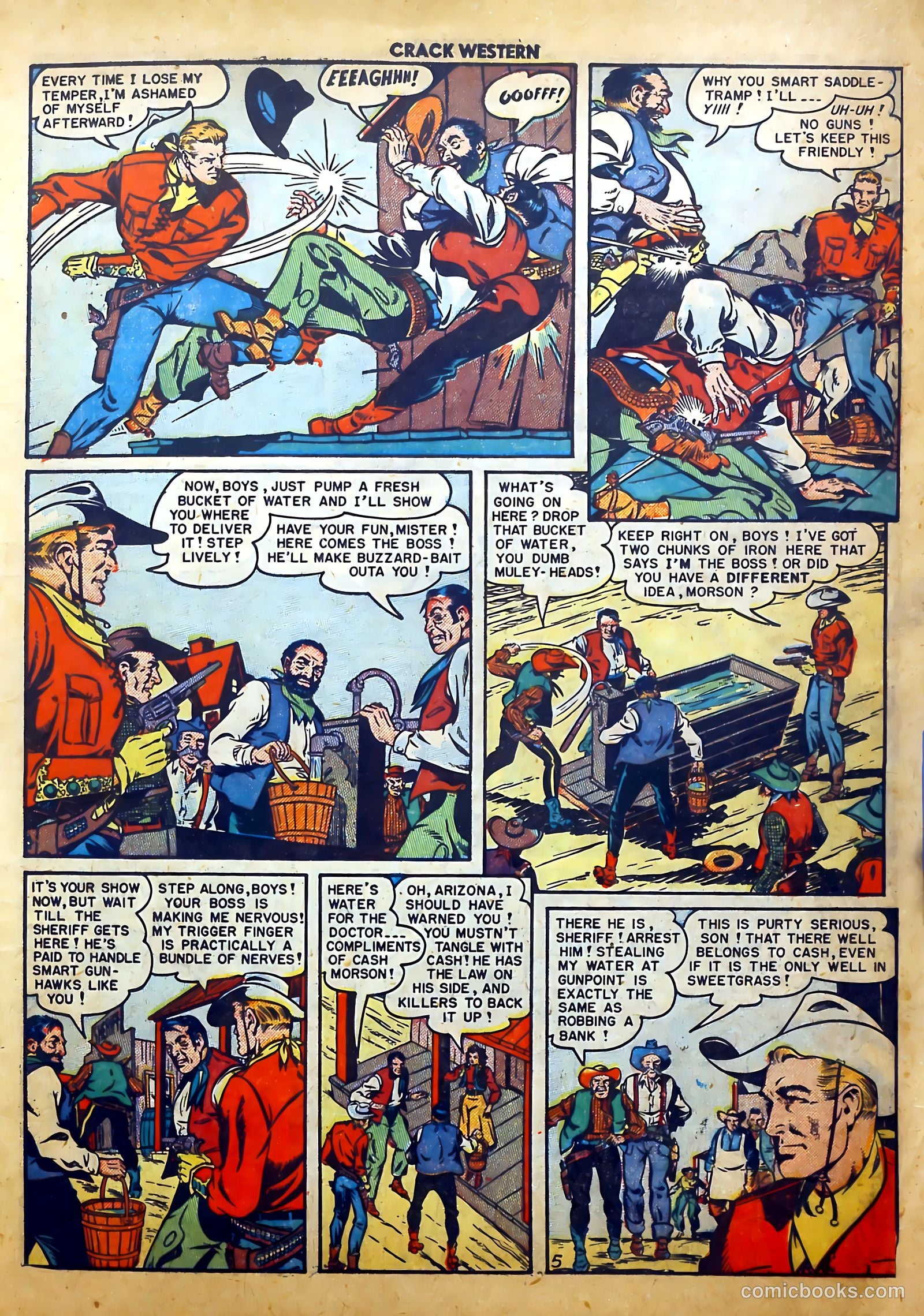 Crack Western #70 (1951) — page 7 of 52