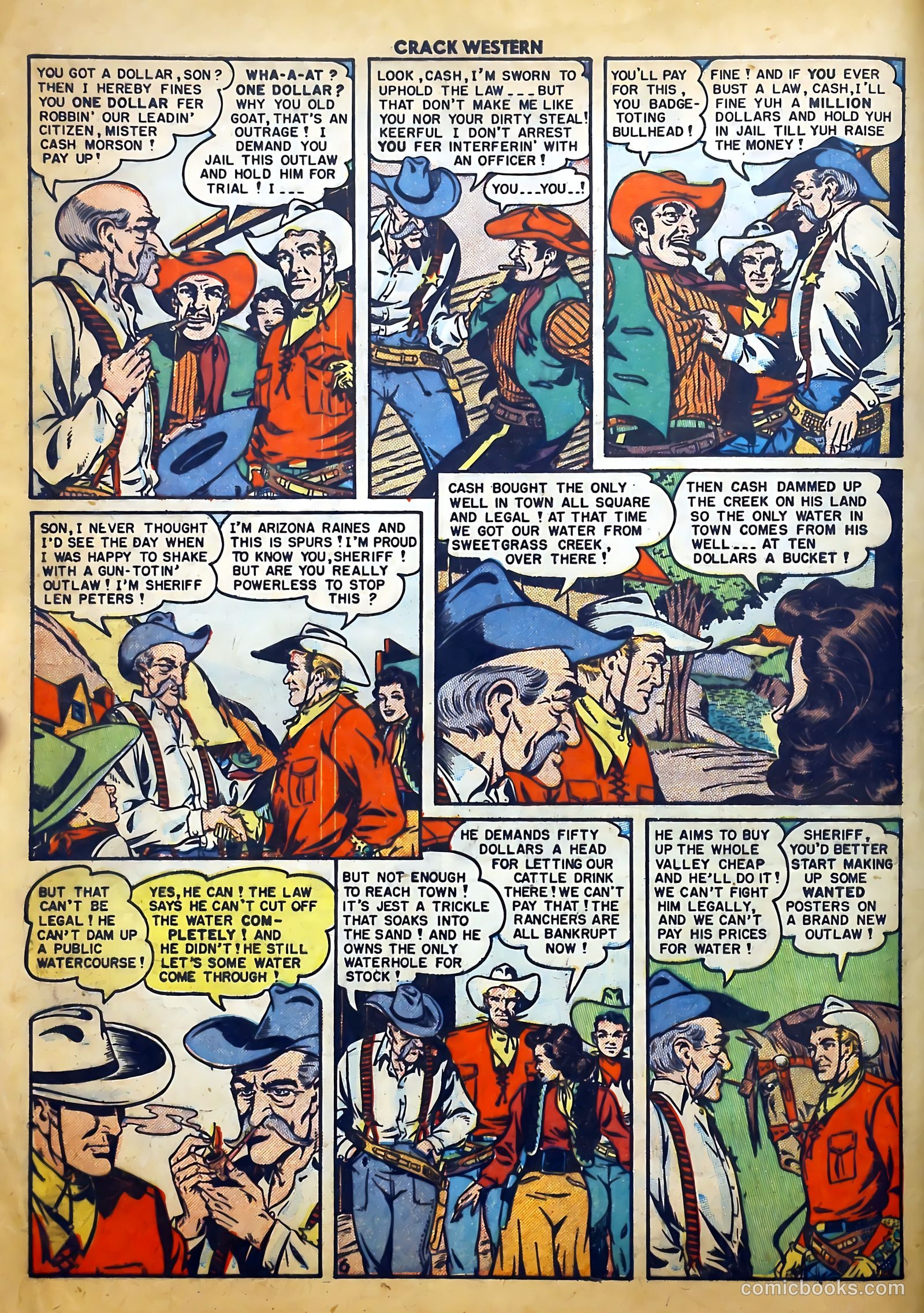 Crack Western #70 (1951) — page 8 of 52