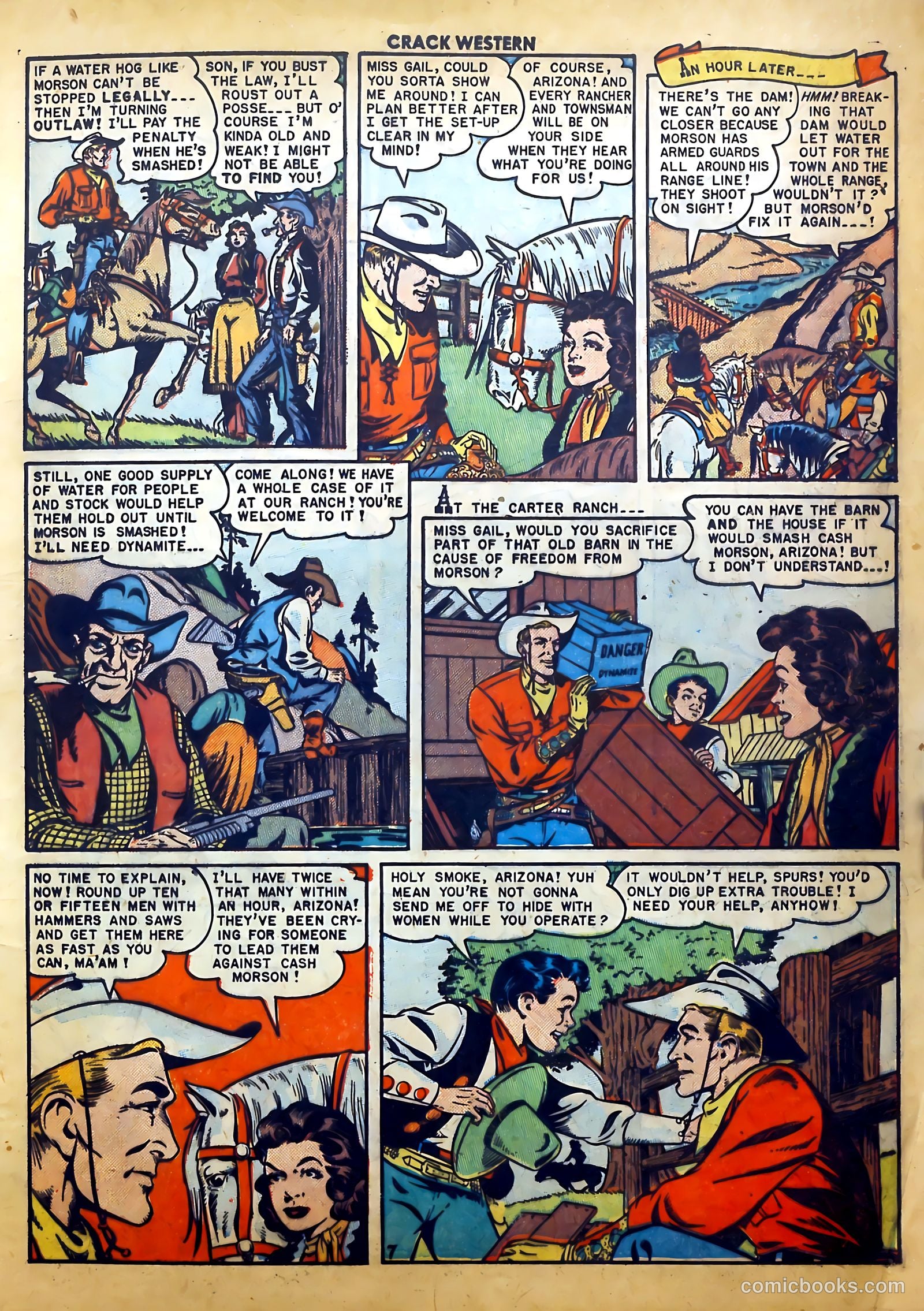 Crack Western #70 (1951) — page 9 of 52