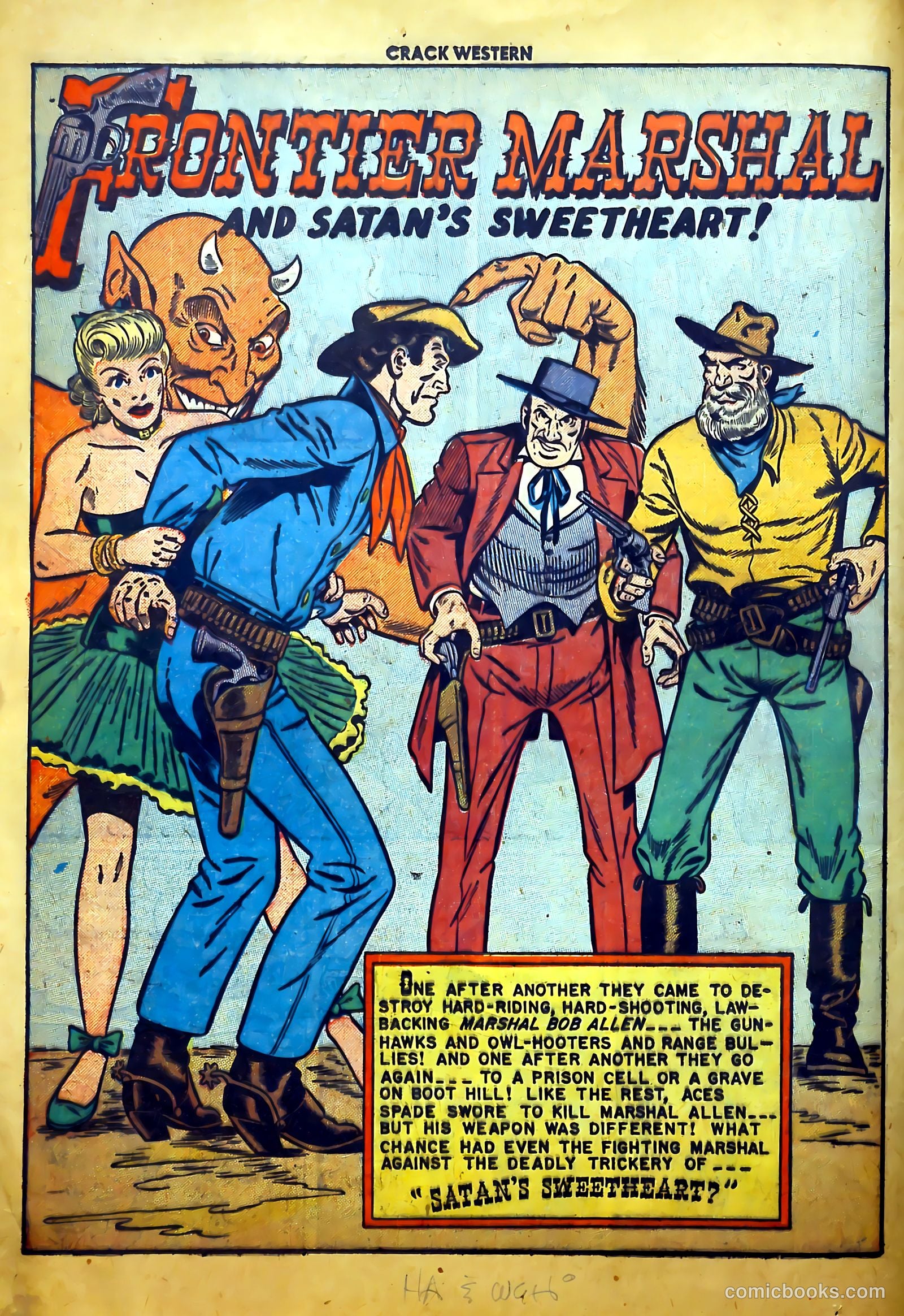 Crack Western #70 (1951) — page 16 of 52
