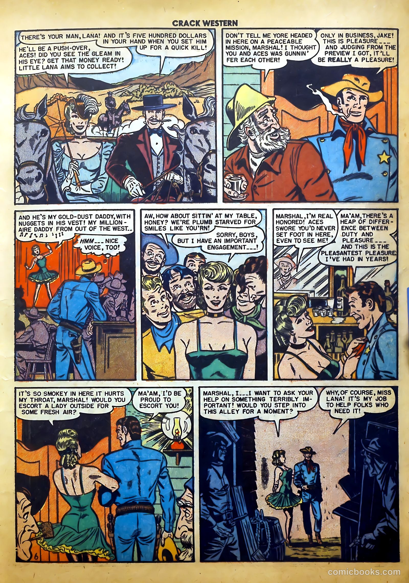 Crack Western #70 (1951) — page 21 of 52
