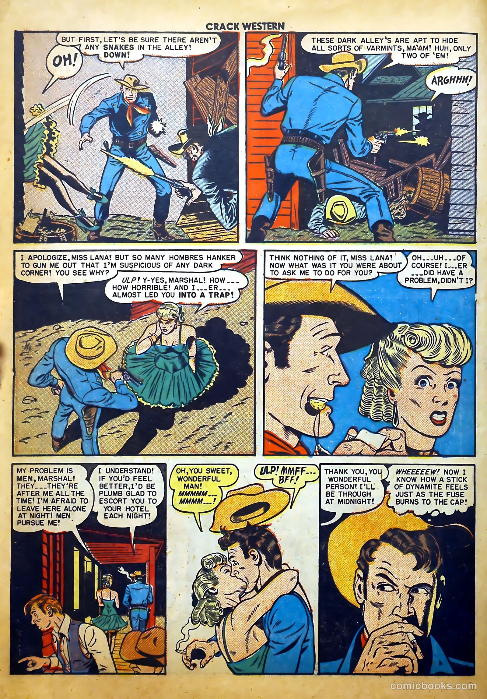 Crack Western #70 (1951) — page 22 of 52