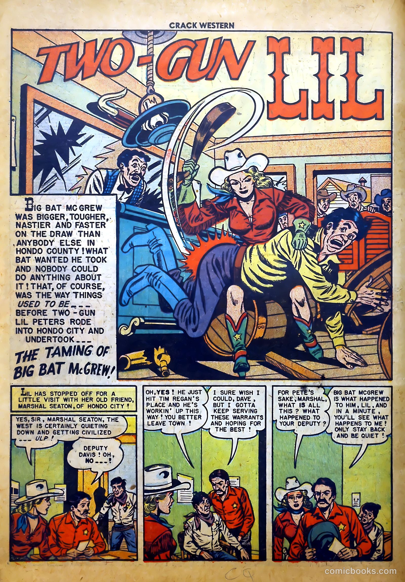 Crack Western #70 (1951) — page 26 of 52