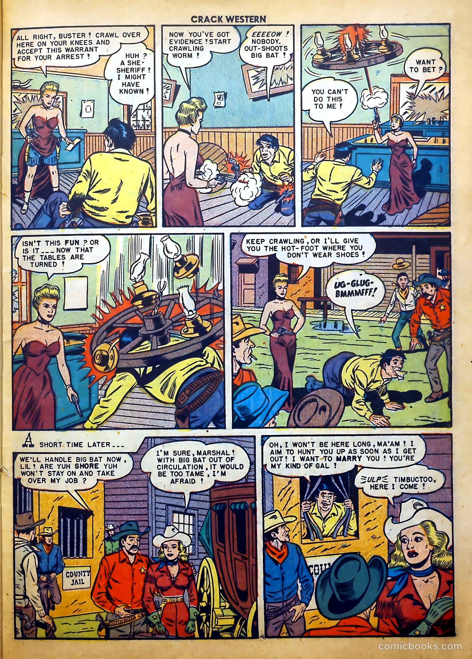 Crack Western #70 (1951) — page 31 of 52