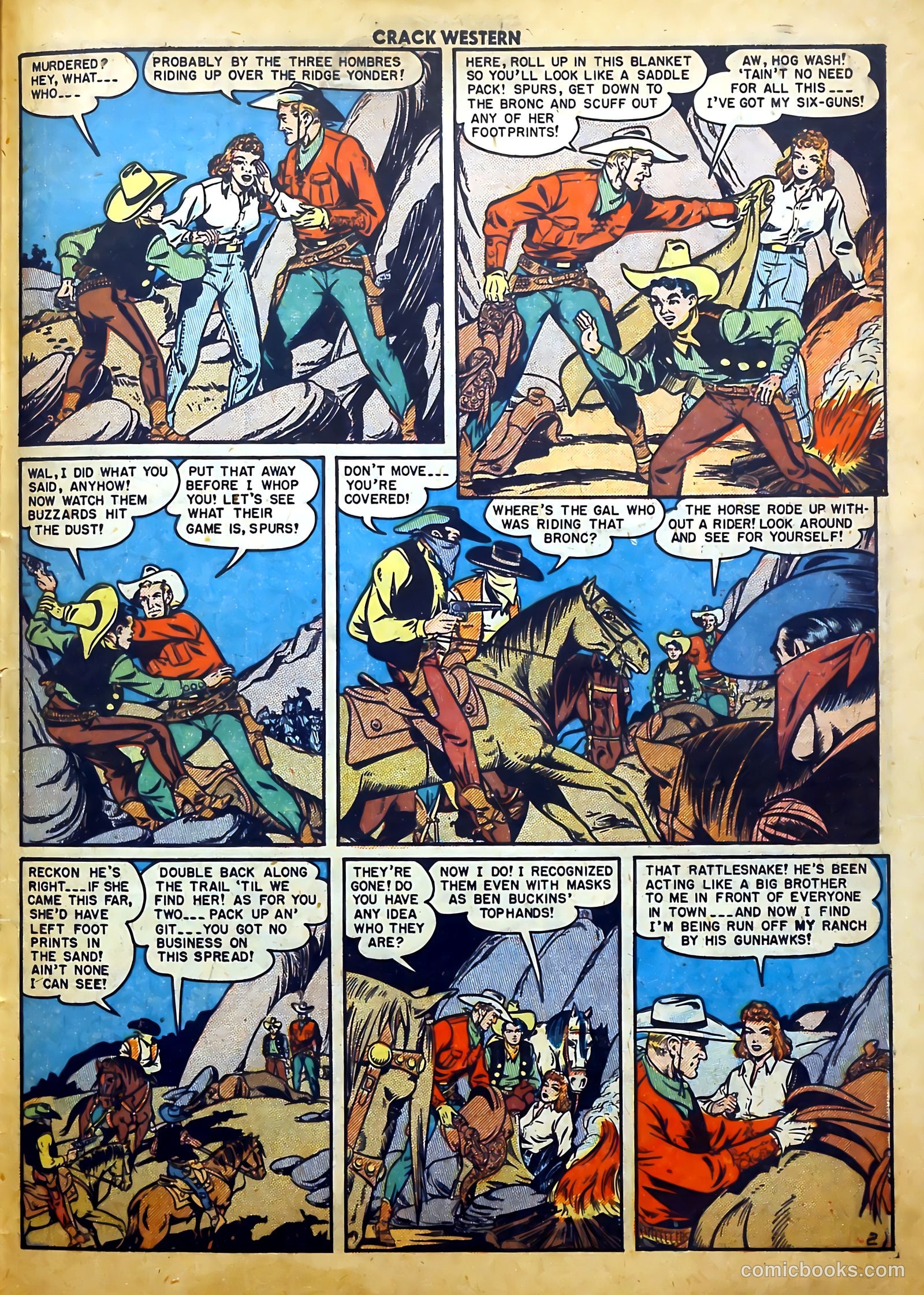 Crack Western #70 (1951) — page 43 of 52