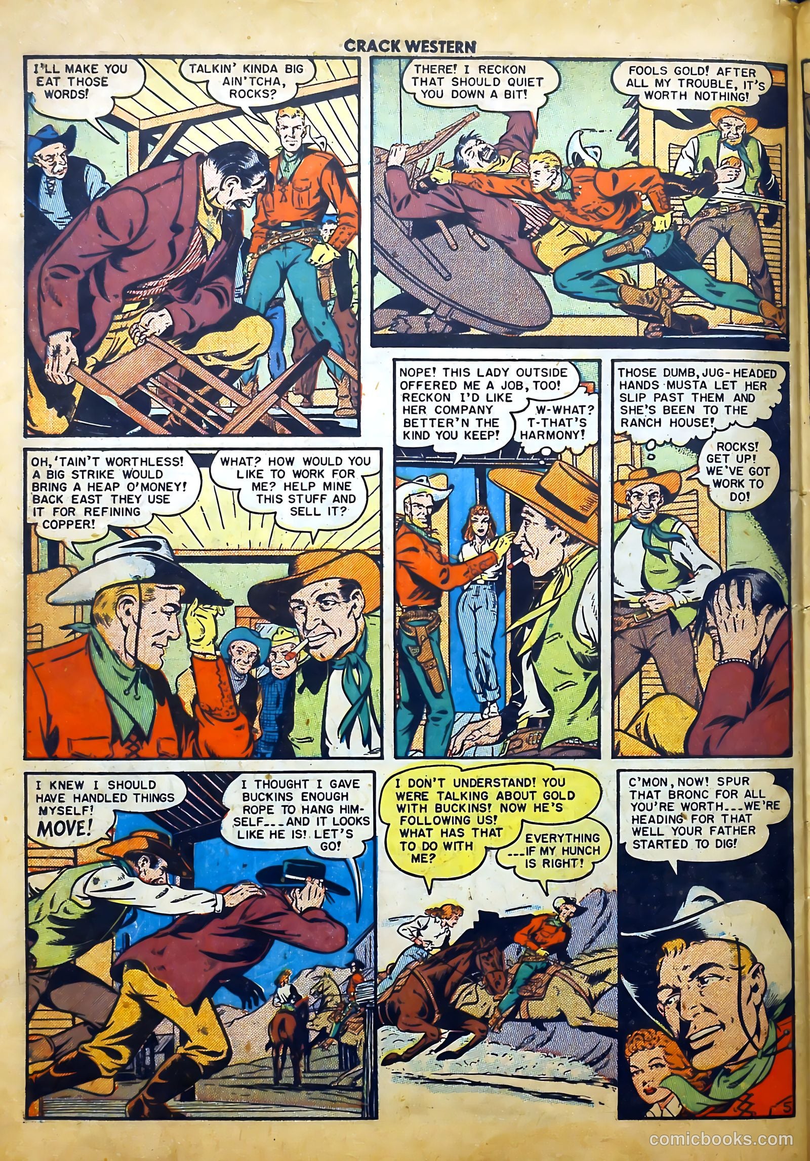Crack Western #70 (1951) — page 46 of 52