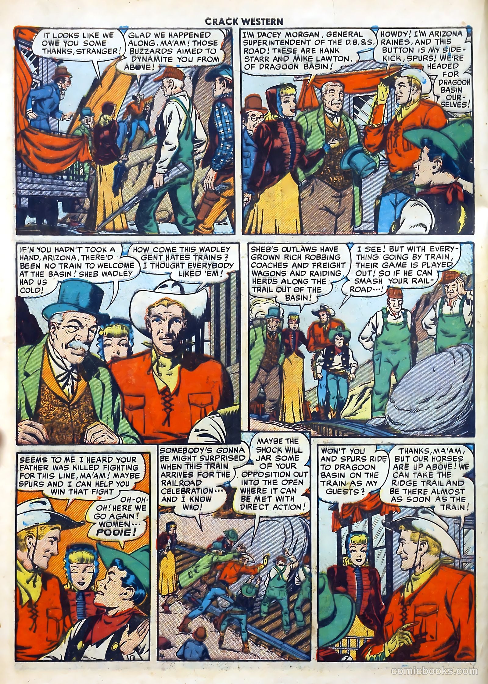 Crack Western #71 (1951) — page 6 of 52