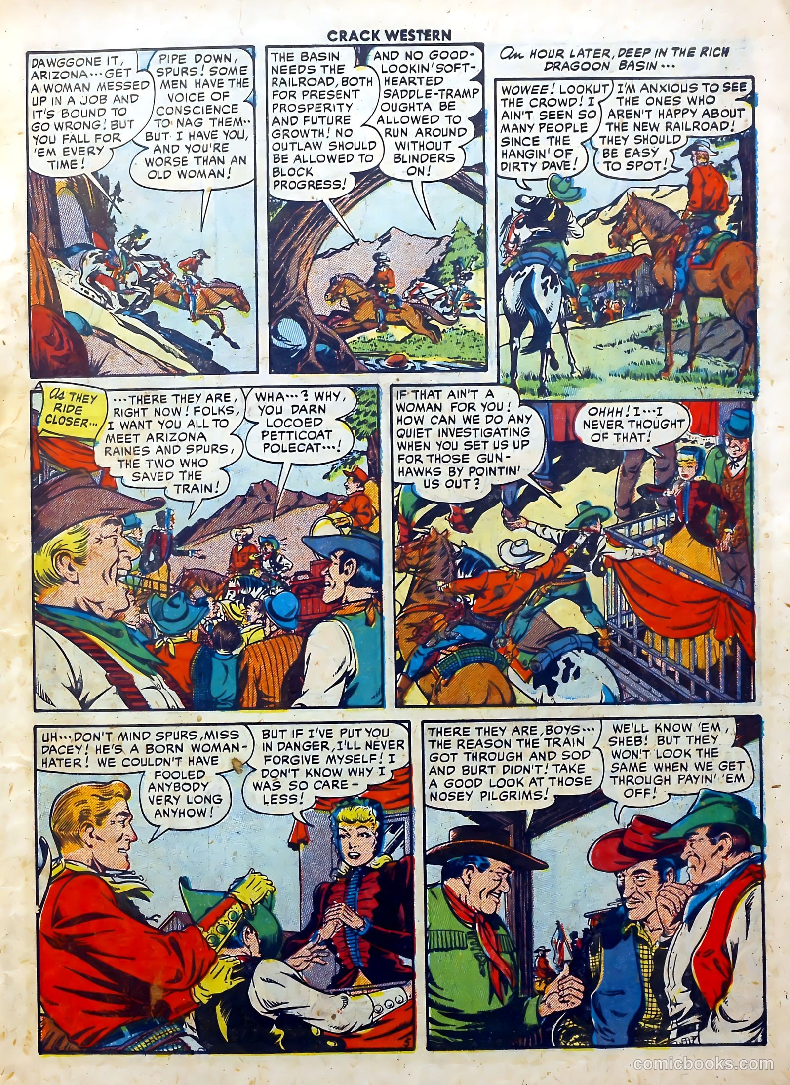 Crack Western #71 (1951) — page 7 of 52