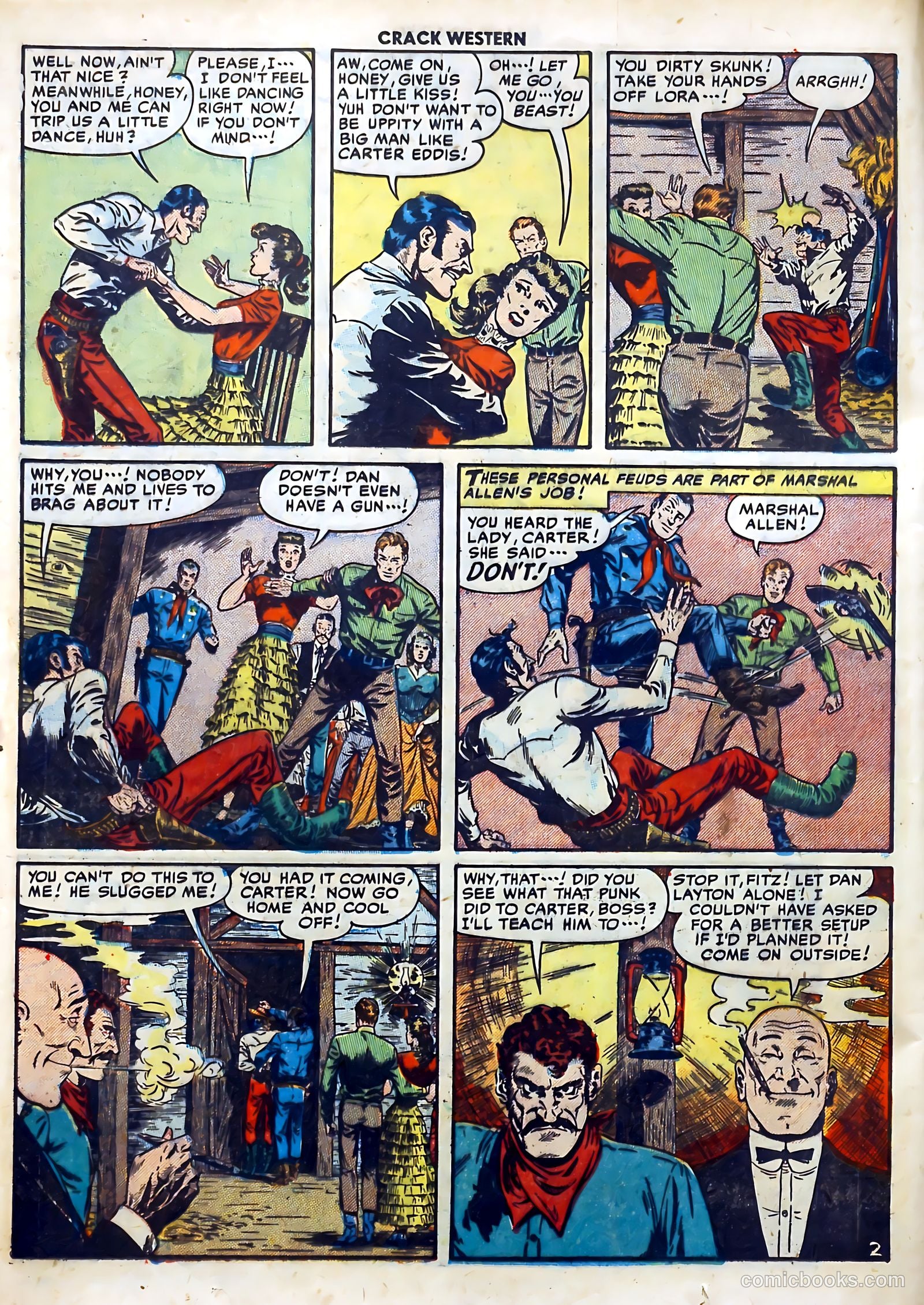 Crack Western #71 (1951) — page 16 of 52