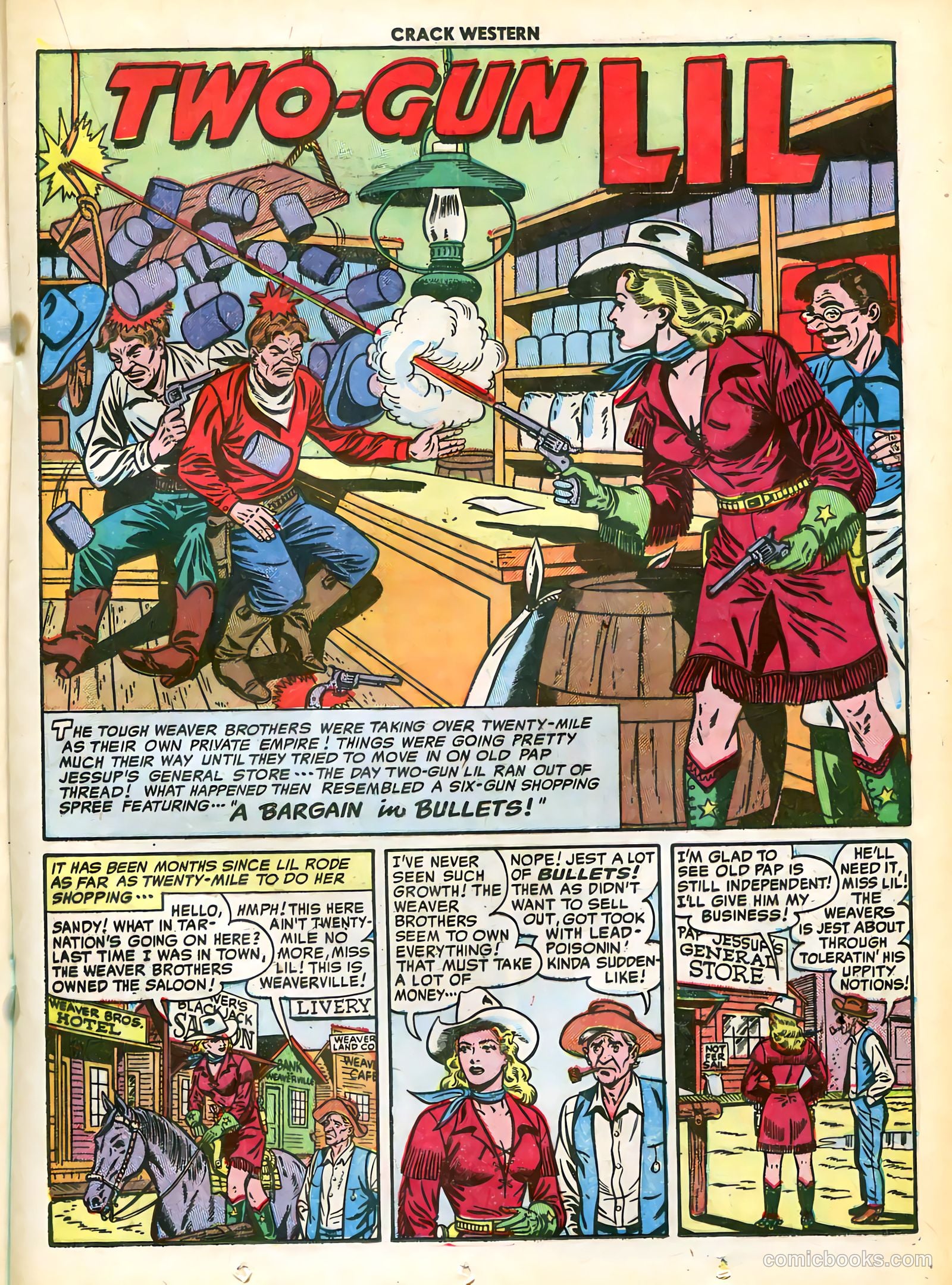 Crack Western #71 (1951) — page 25 of 52
