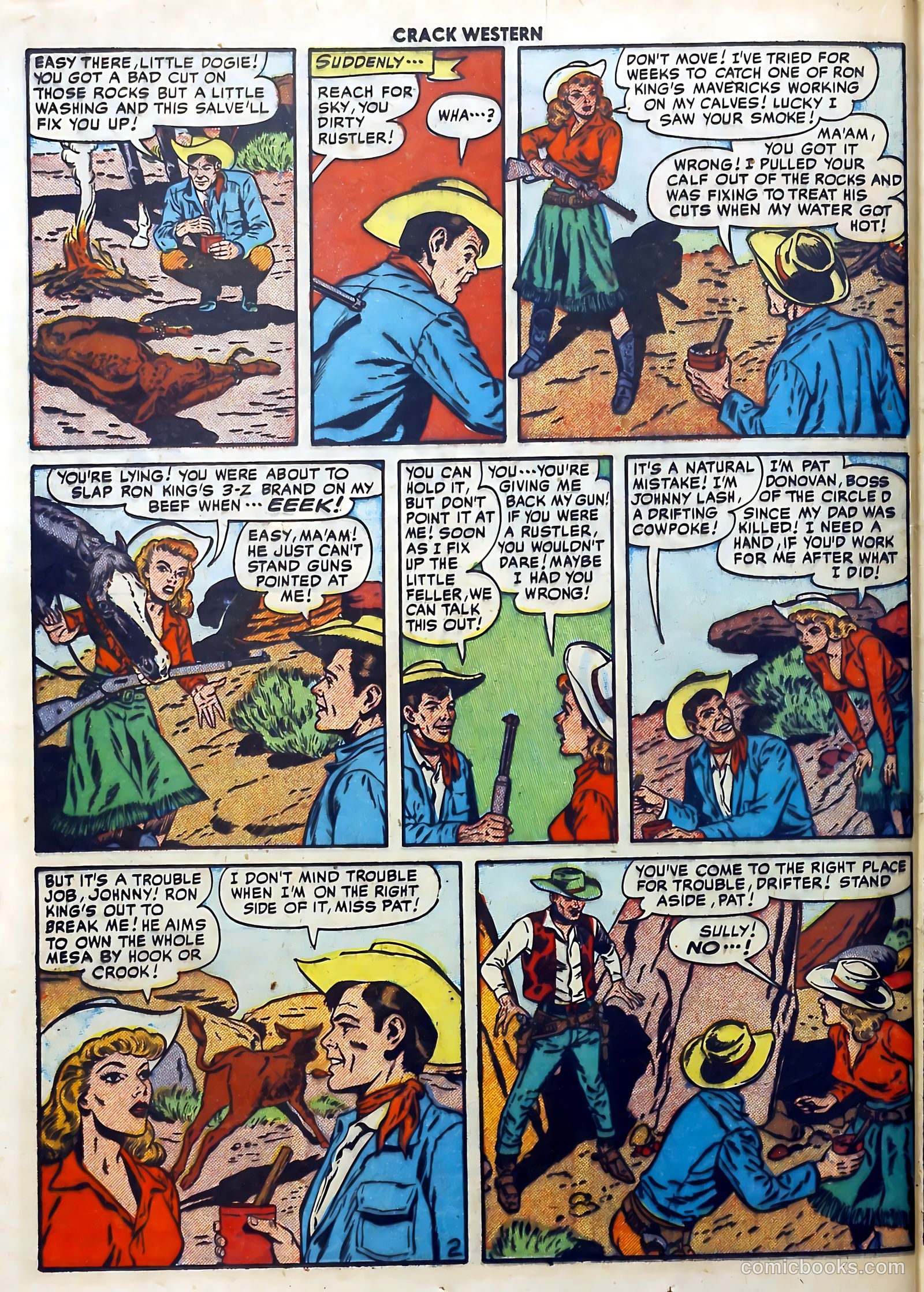 Crack Western #71 (1951) — page 32 of 52