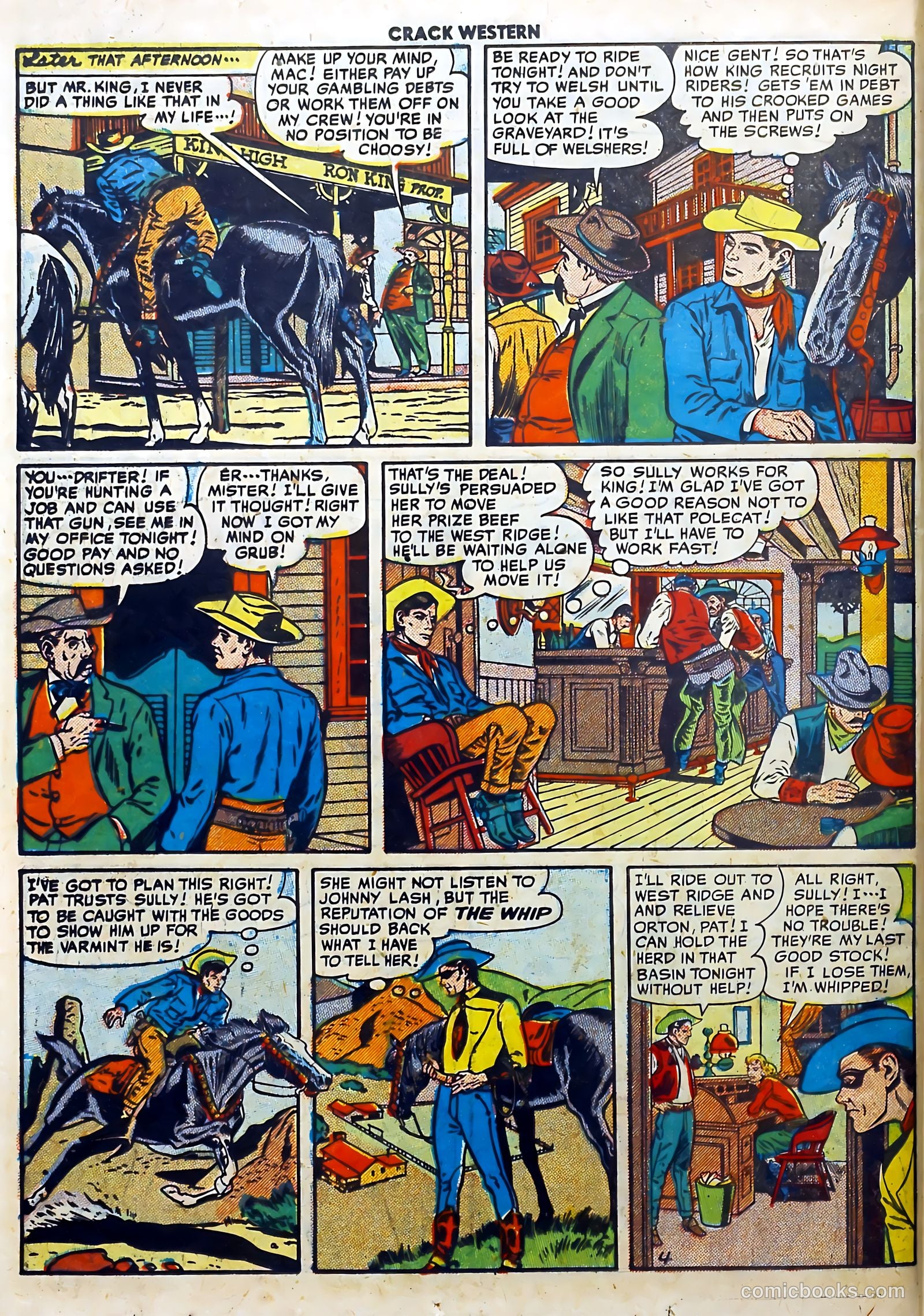 Crack Western #71 (1951) — page 34 of 52