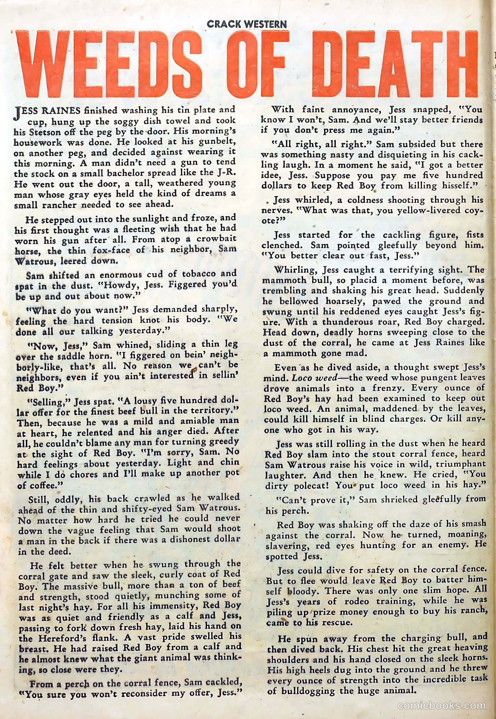 Crack Western #71 (1951) — page 40 of 52