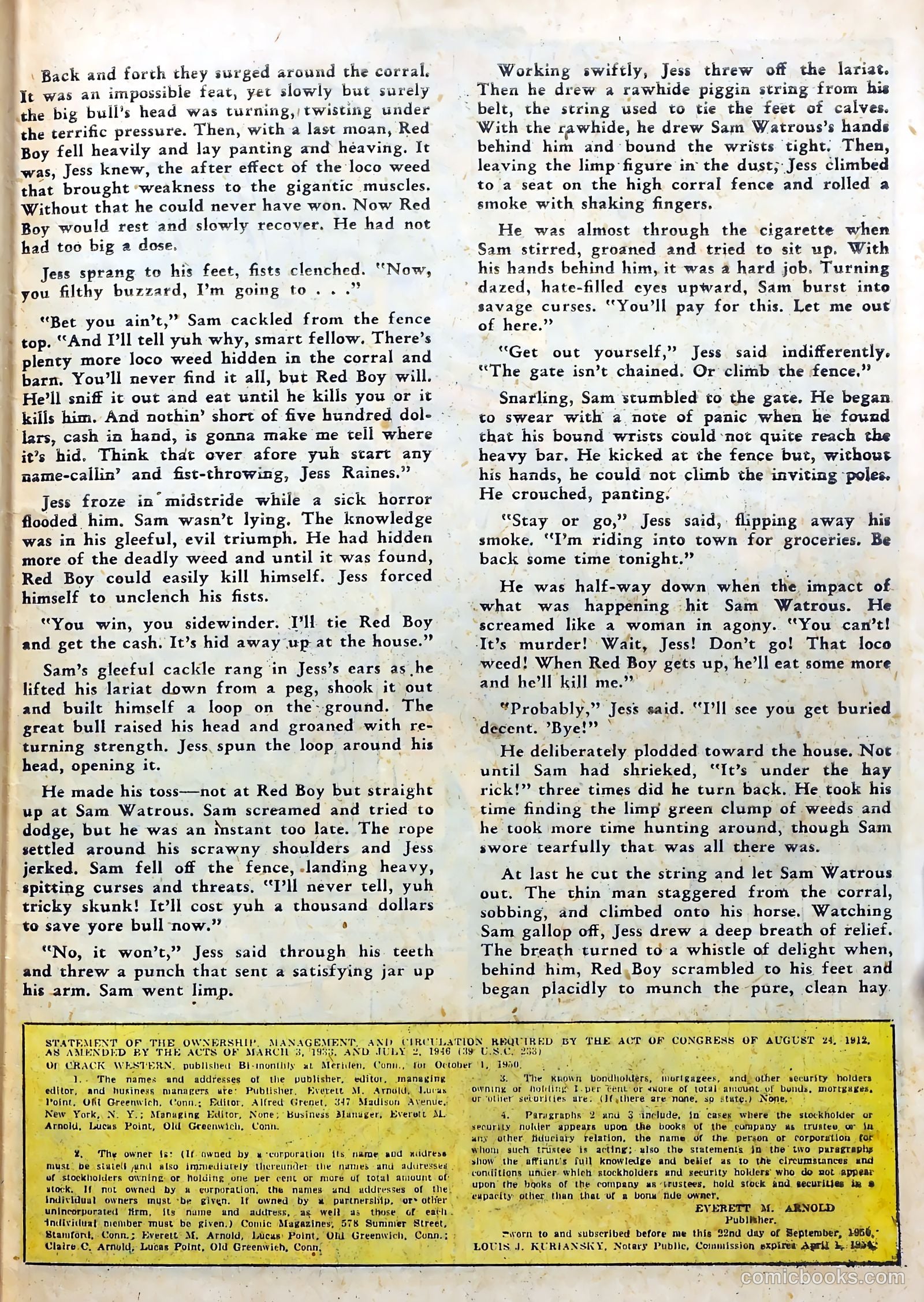 Crack Western #71 (1951) — page 41 of 52