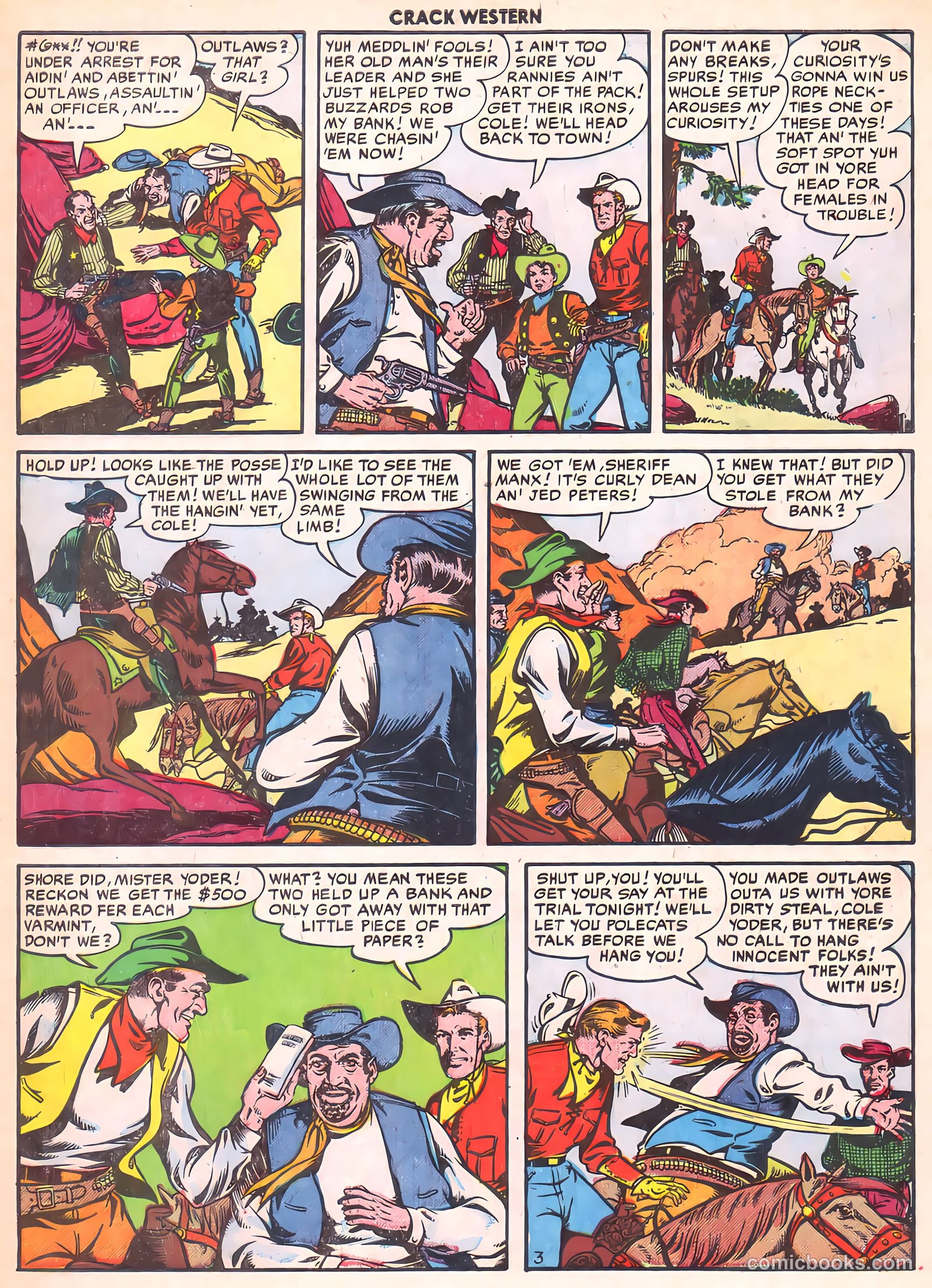 Crack Western #72 (1951) — page 5 of 52
