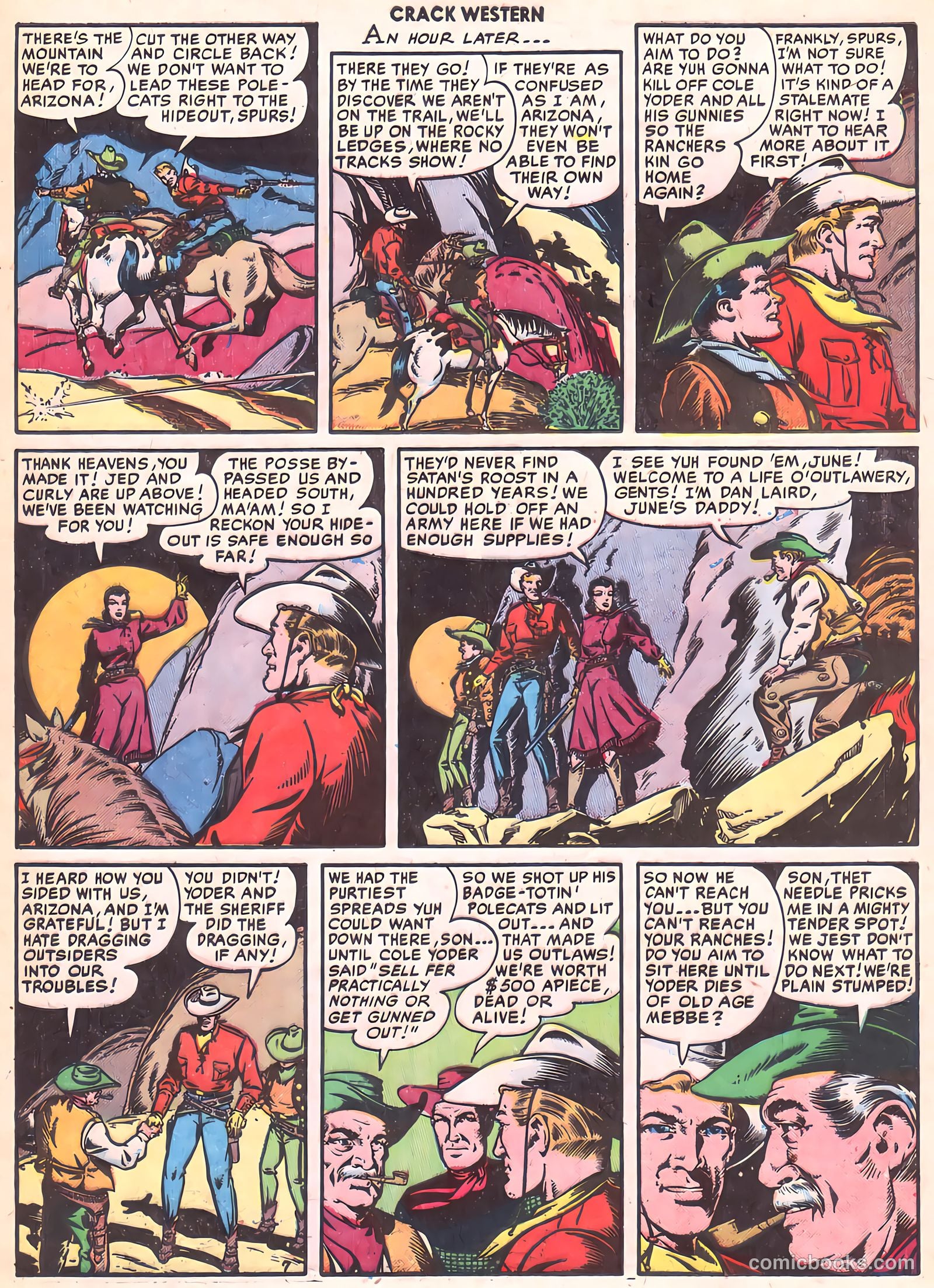 Crack Western #72 (1951) — page 9 of 52