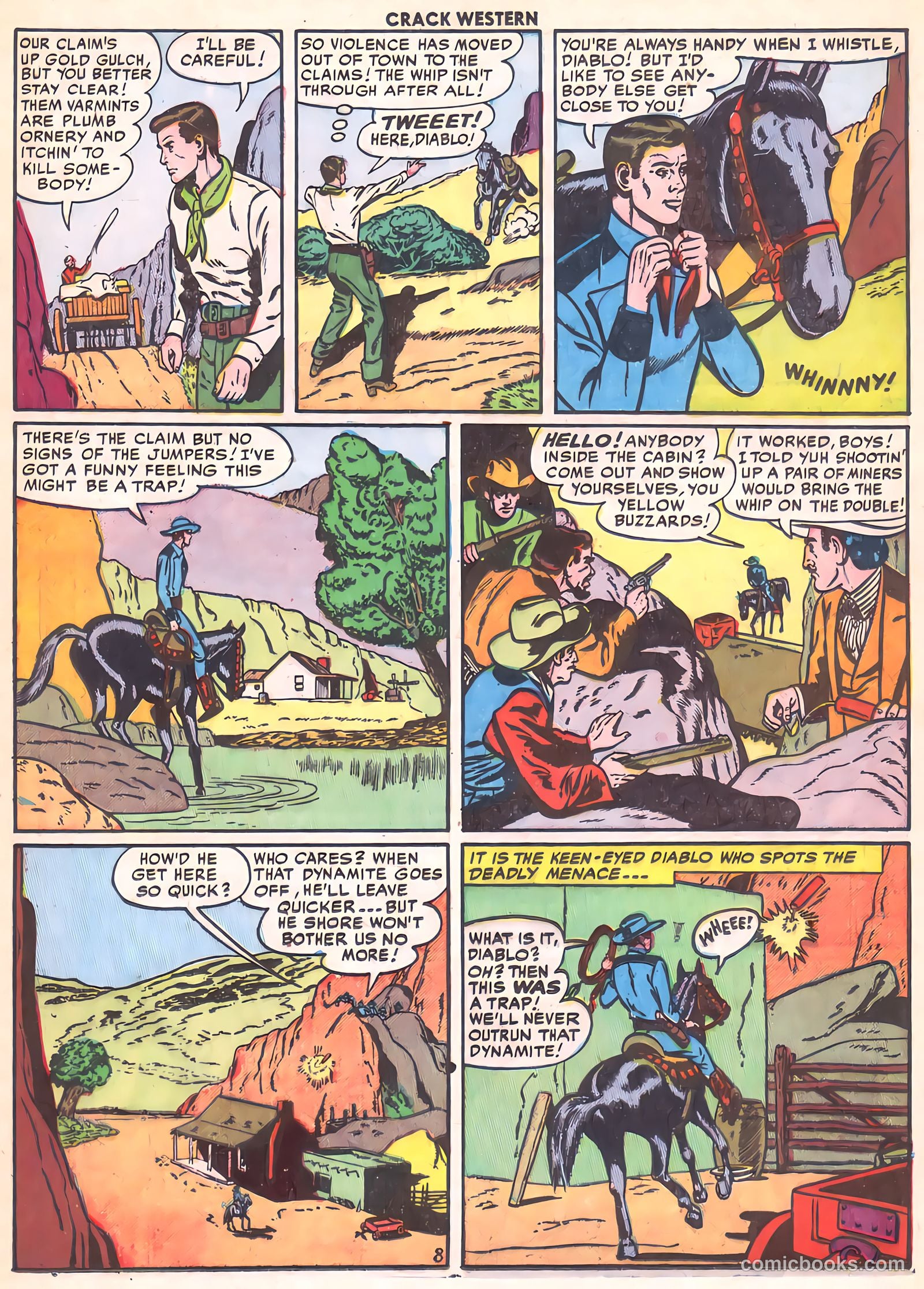 Crack Western #72 (1951) — page 23 of 52