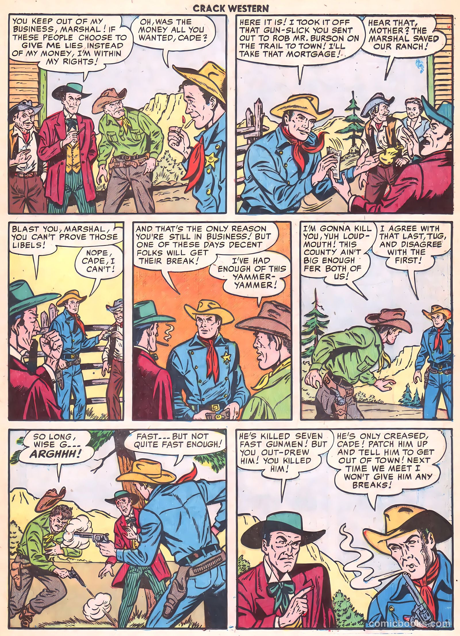 Crack Western #72 (1951) — page 33 of 52