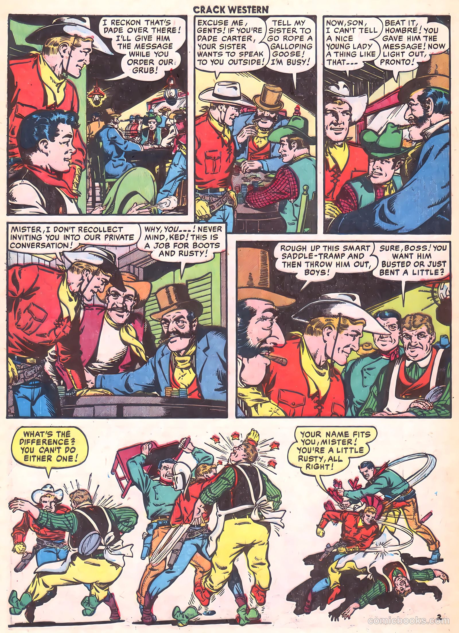 Crack Western #72 (1951) — page 44 of 52