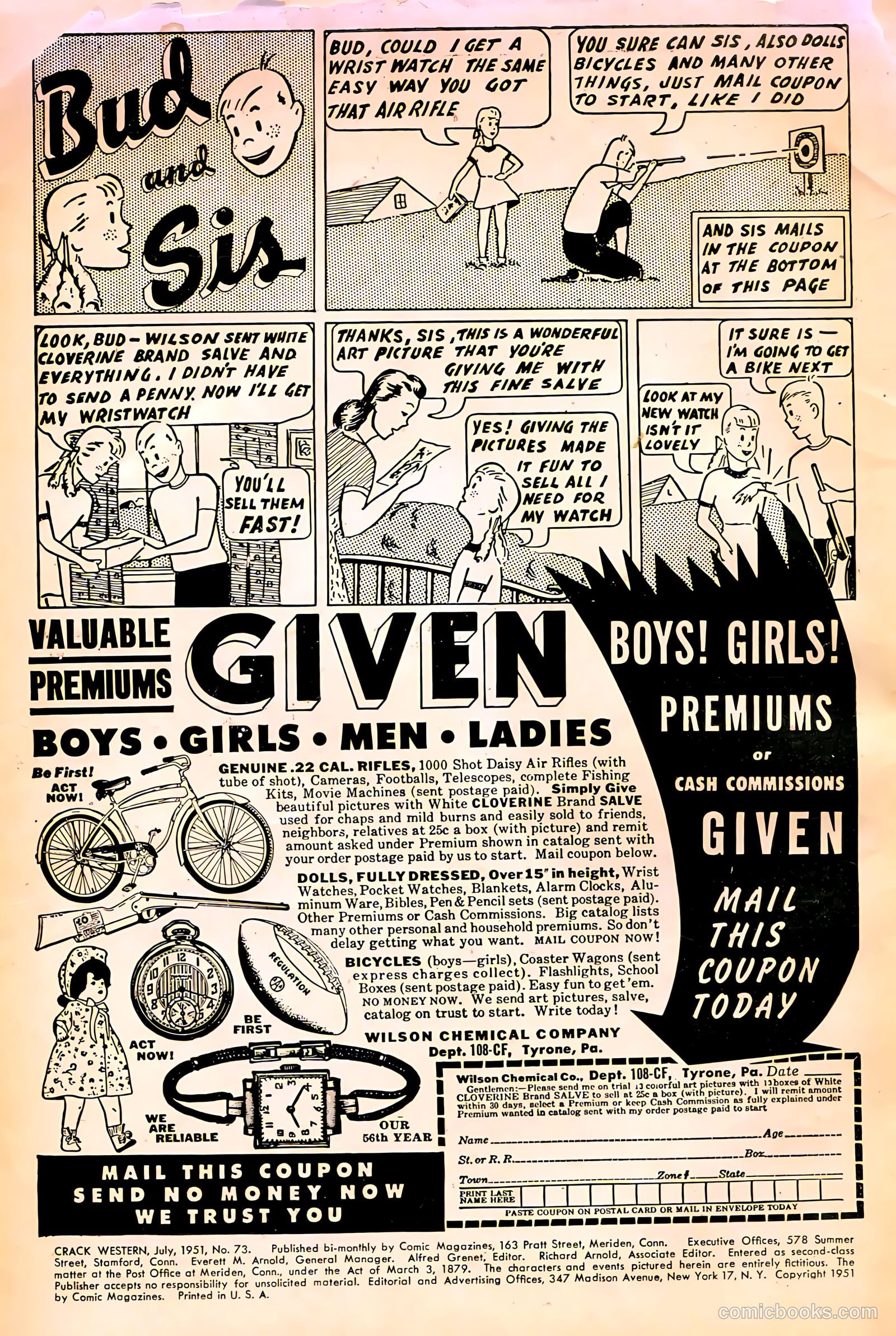 Crack Western #73 (1951) — page 3 of 53