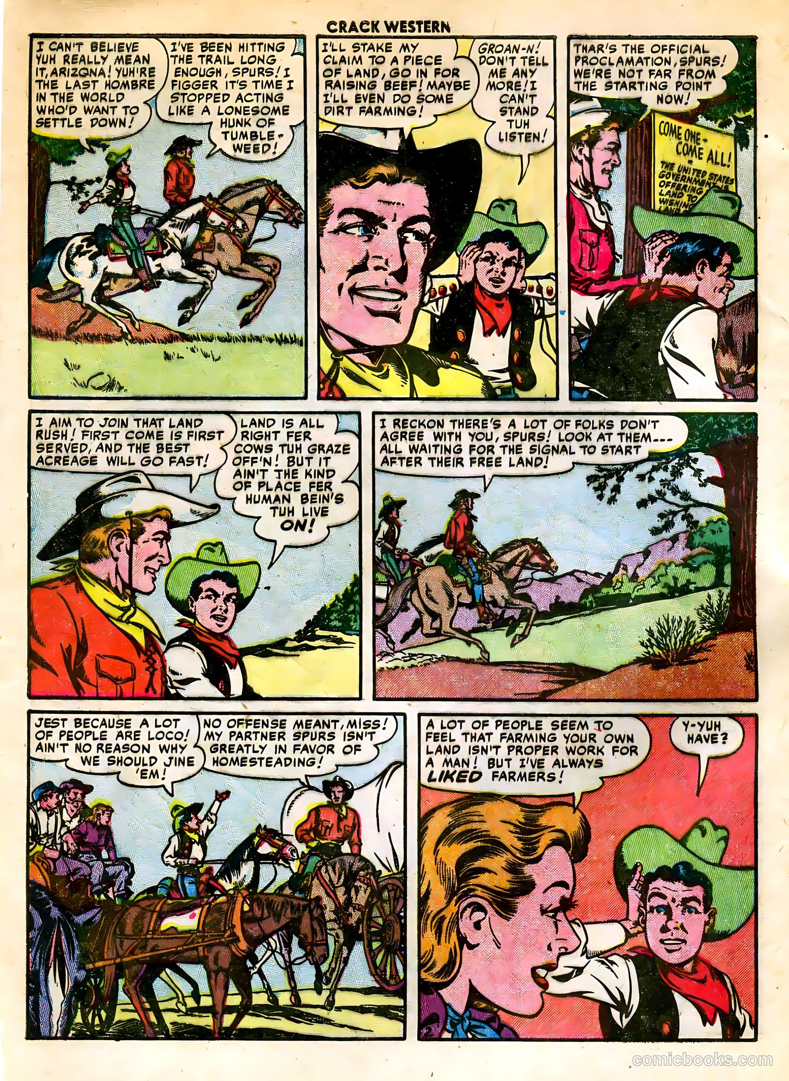 Crack Western #73 (1951) — page 5 of 53