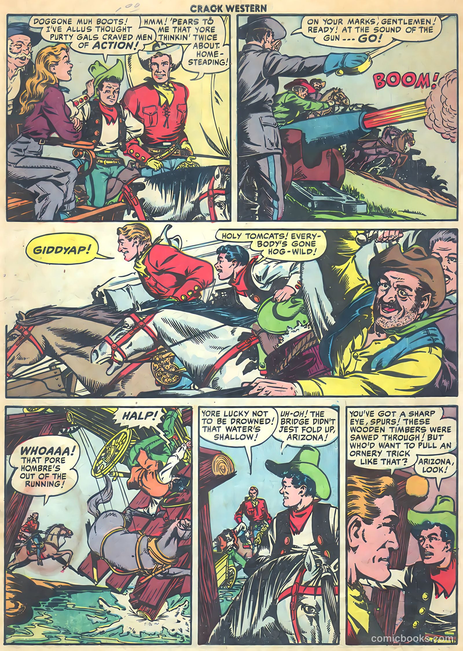 Crack Western #73 (1951) — page 6 of 53