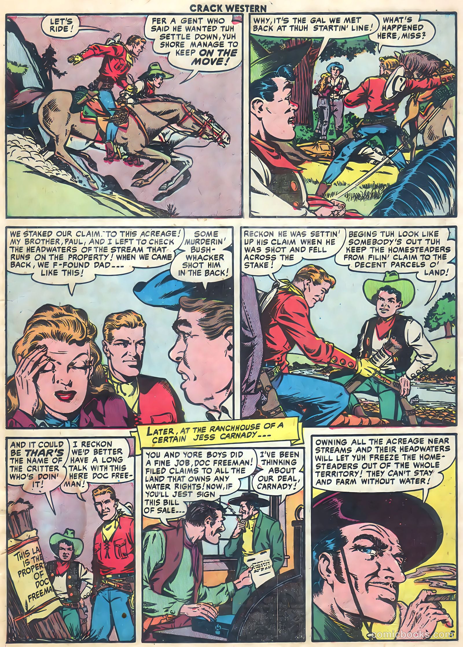 Crack Western #73 (1951) — page 8 of 53