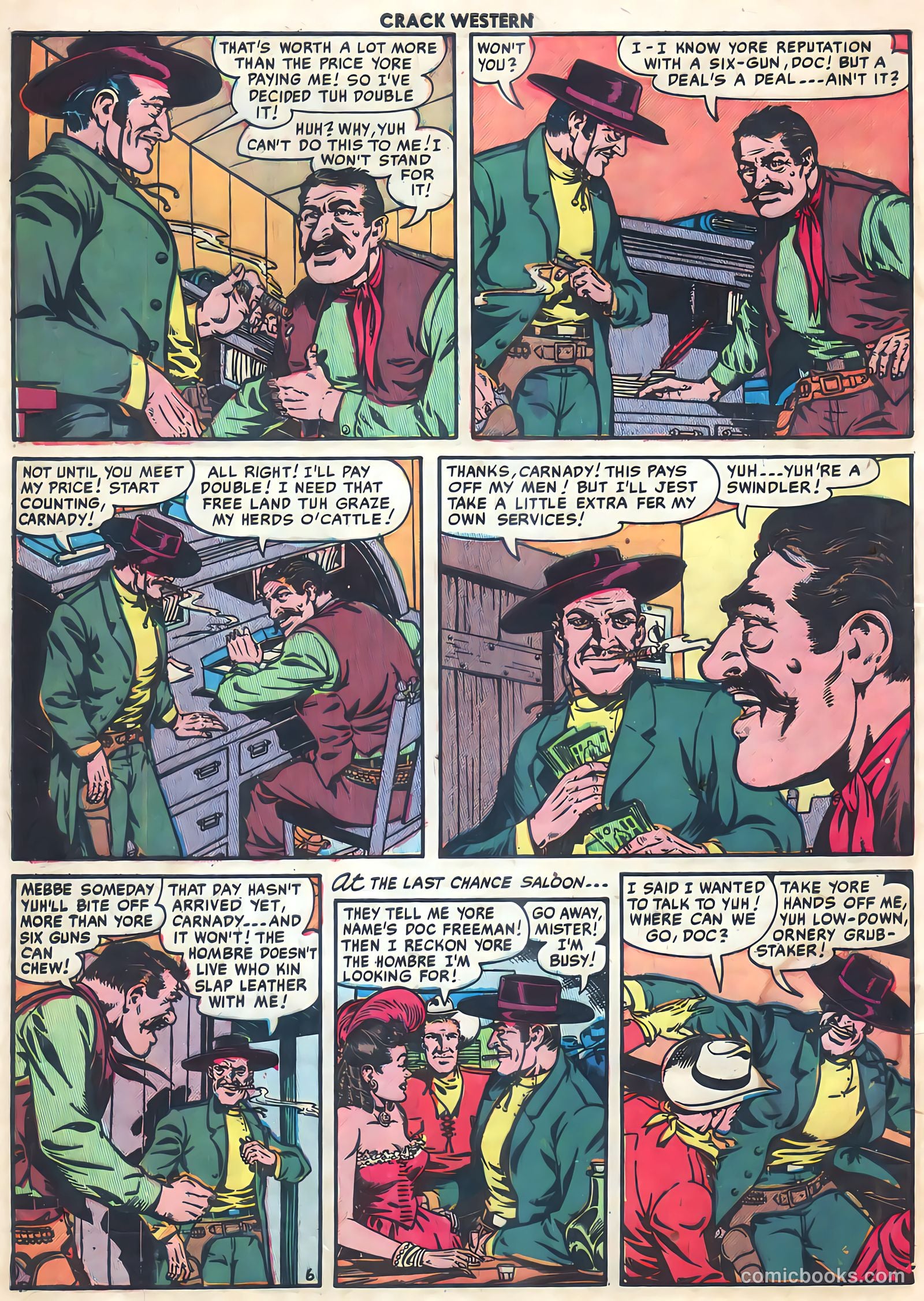 Crack Western #73 (1951) — page 9 of 53