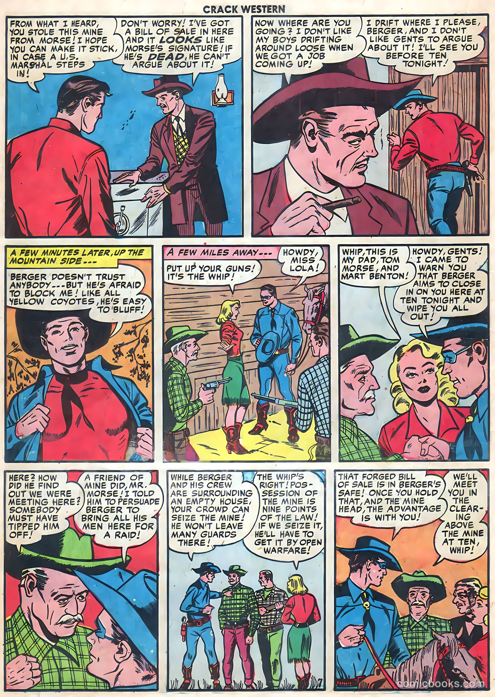 Crack Western #73 (1951) — page 23 of 53