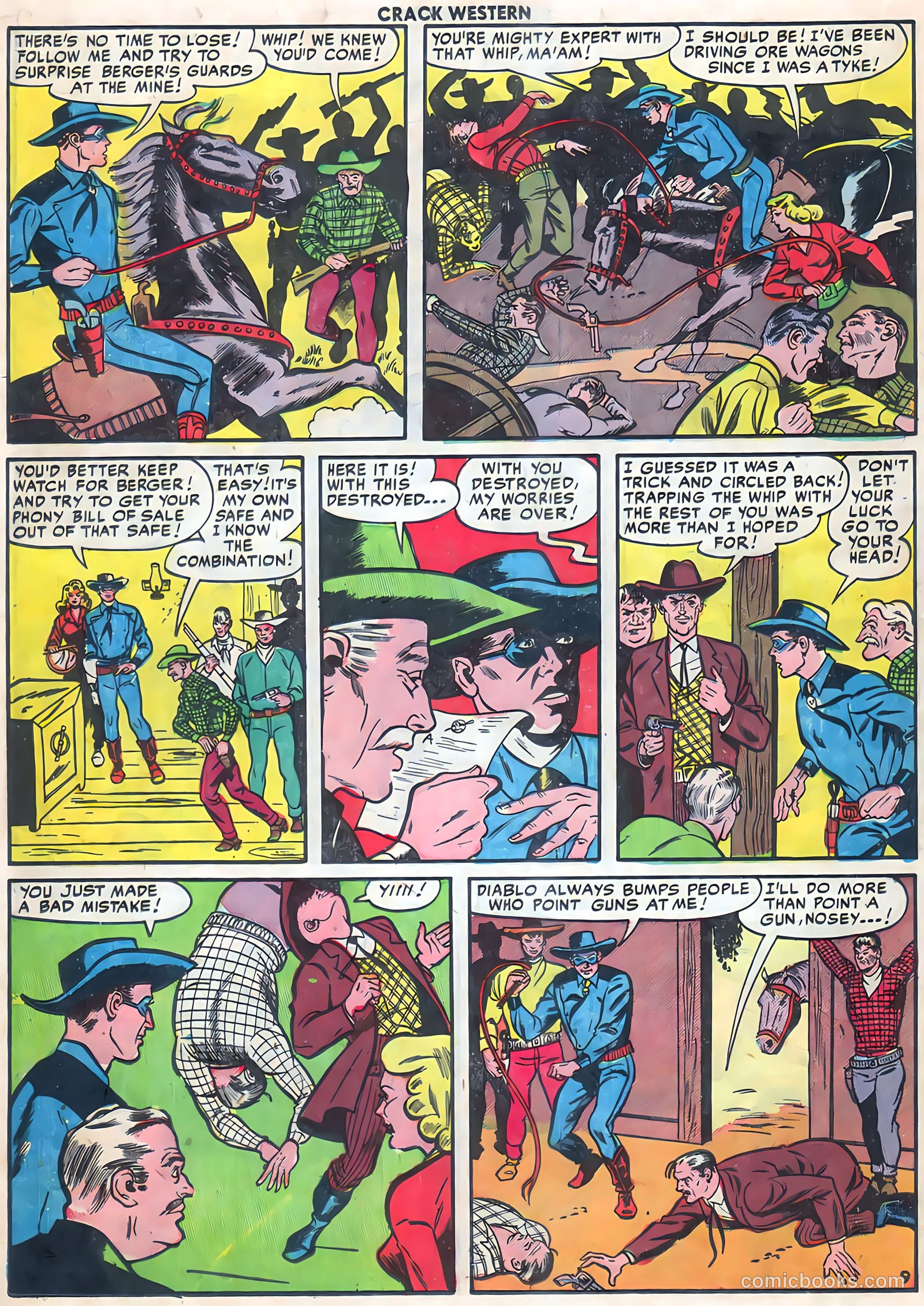 Crack Western #73 (1951) — page 25 of 53