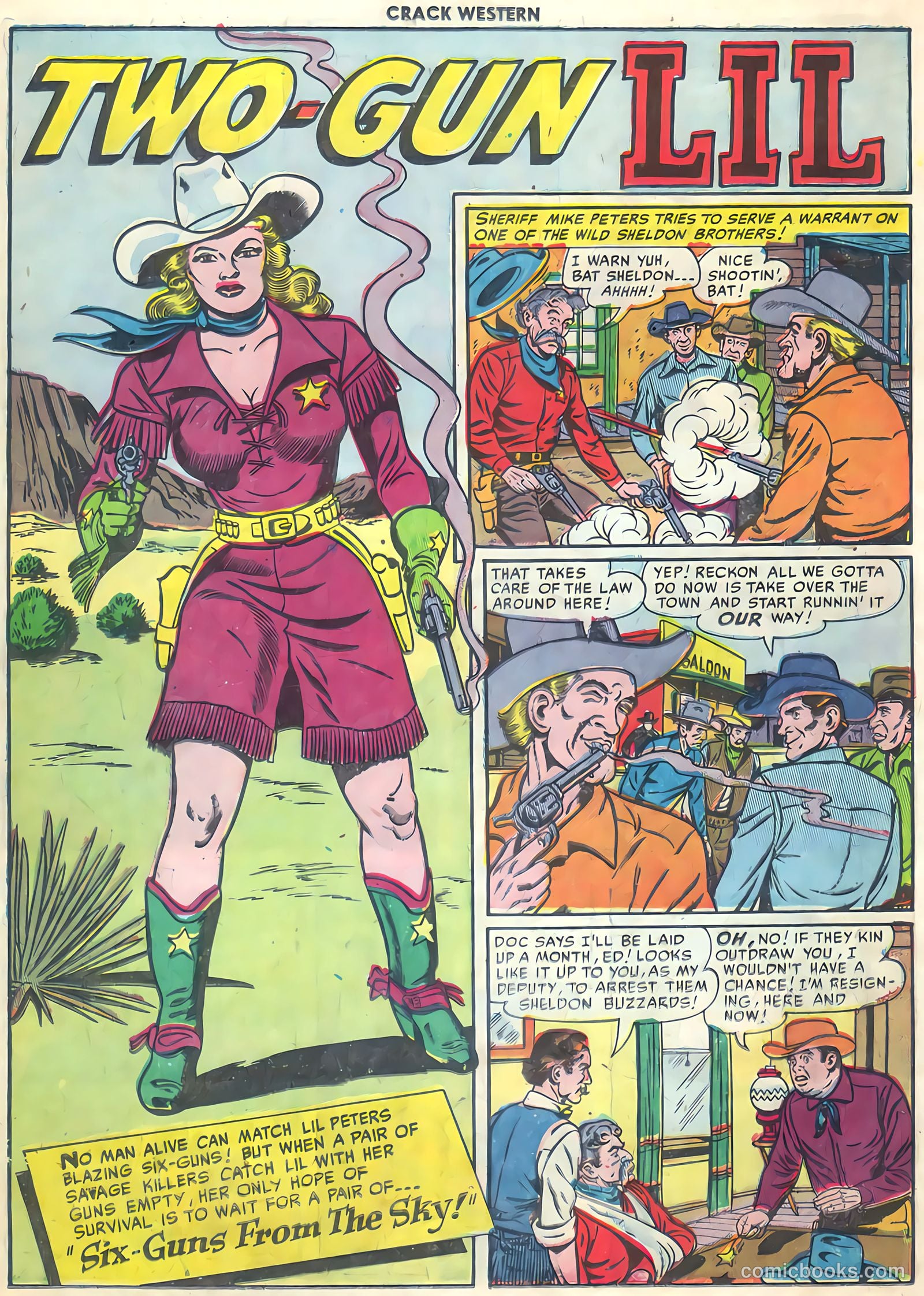 Crack Western #73 (1951) — page 27 of 53