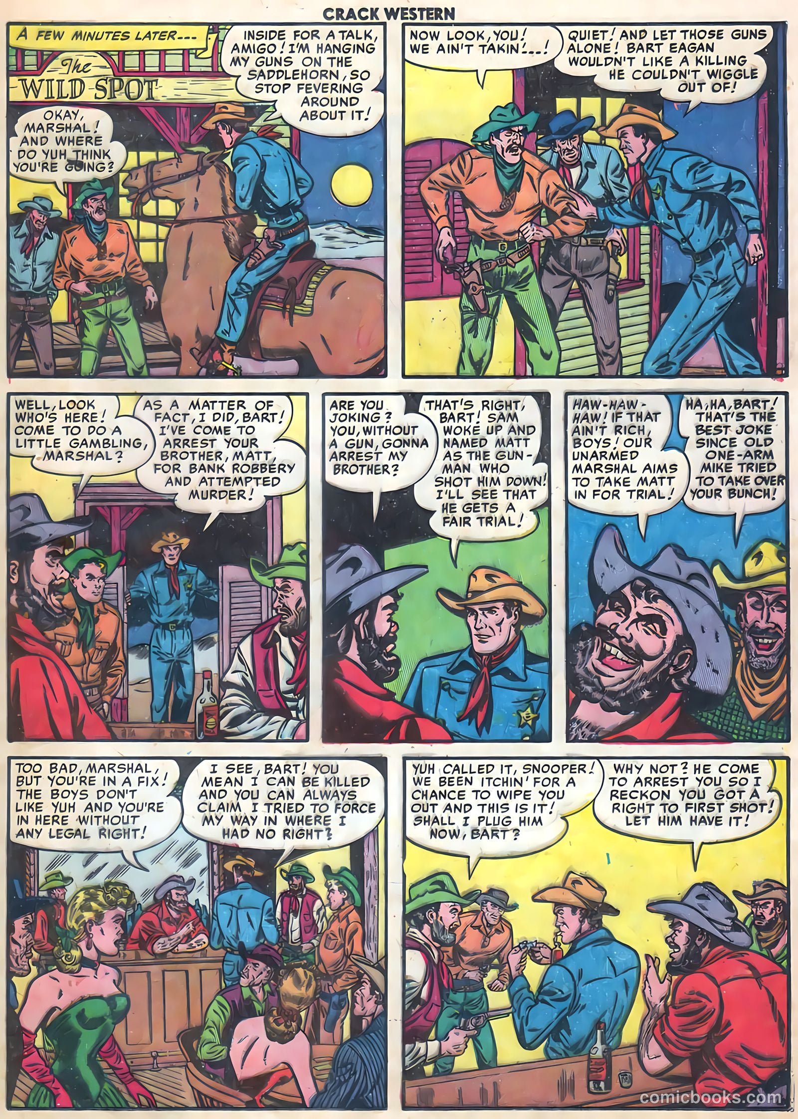 Crack Western #73 (1951) — page 38 of 53