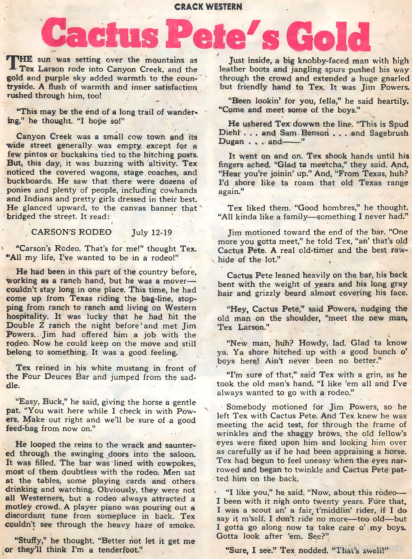 Crack Western #73 (1951) — page 41 of 53
