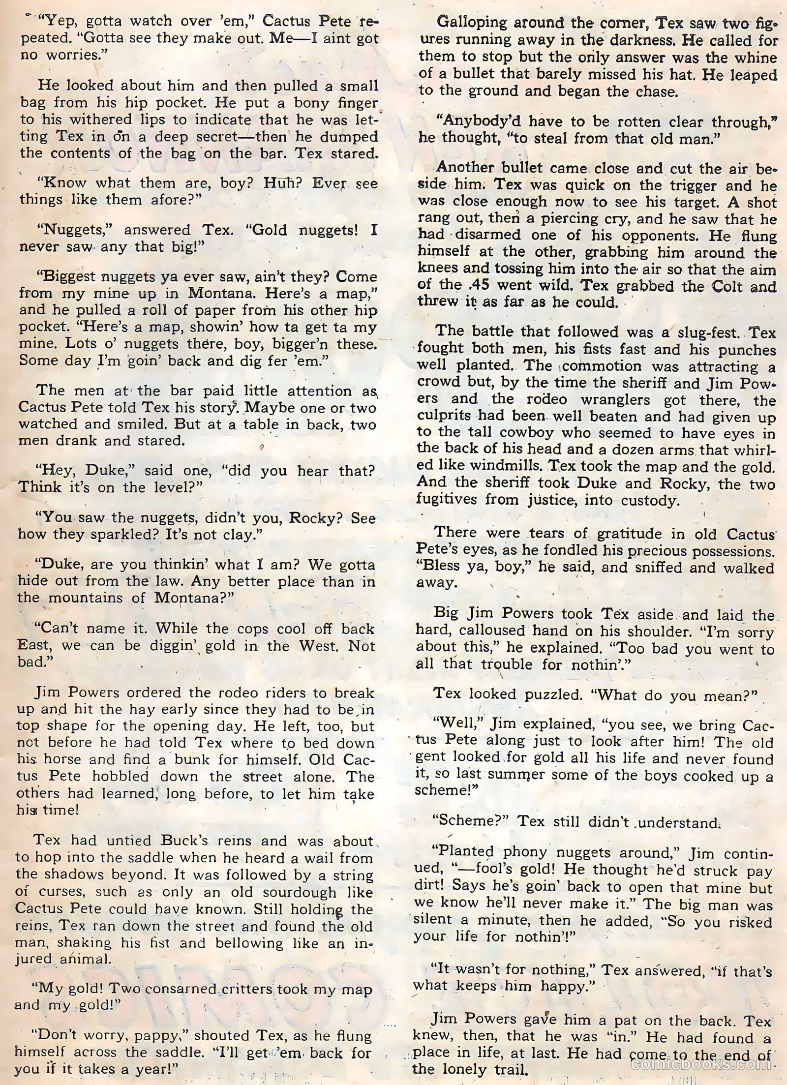Crack Western #73 (1951) — page 42 of 53