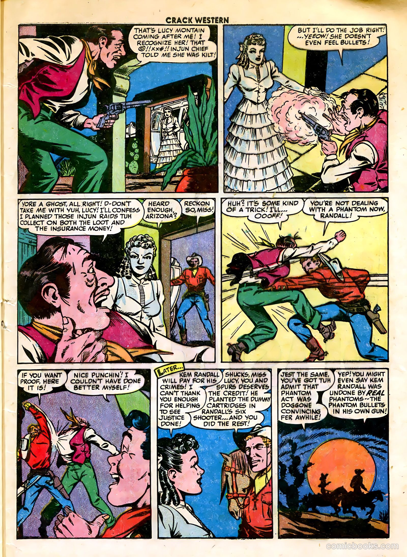 Crack Western #73 (1951) — page 50 of 53